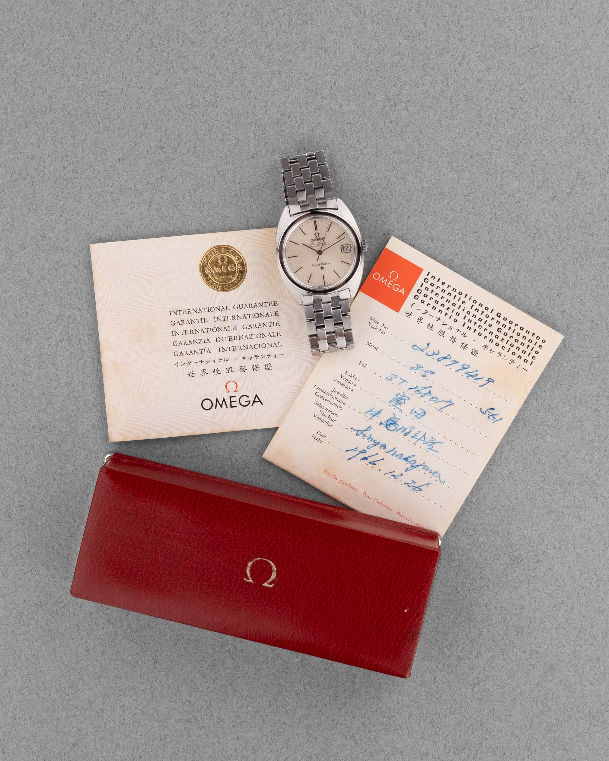 19KE Omega Constellation 168.017 de 1966 – Collector's Set - Set