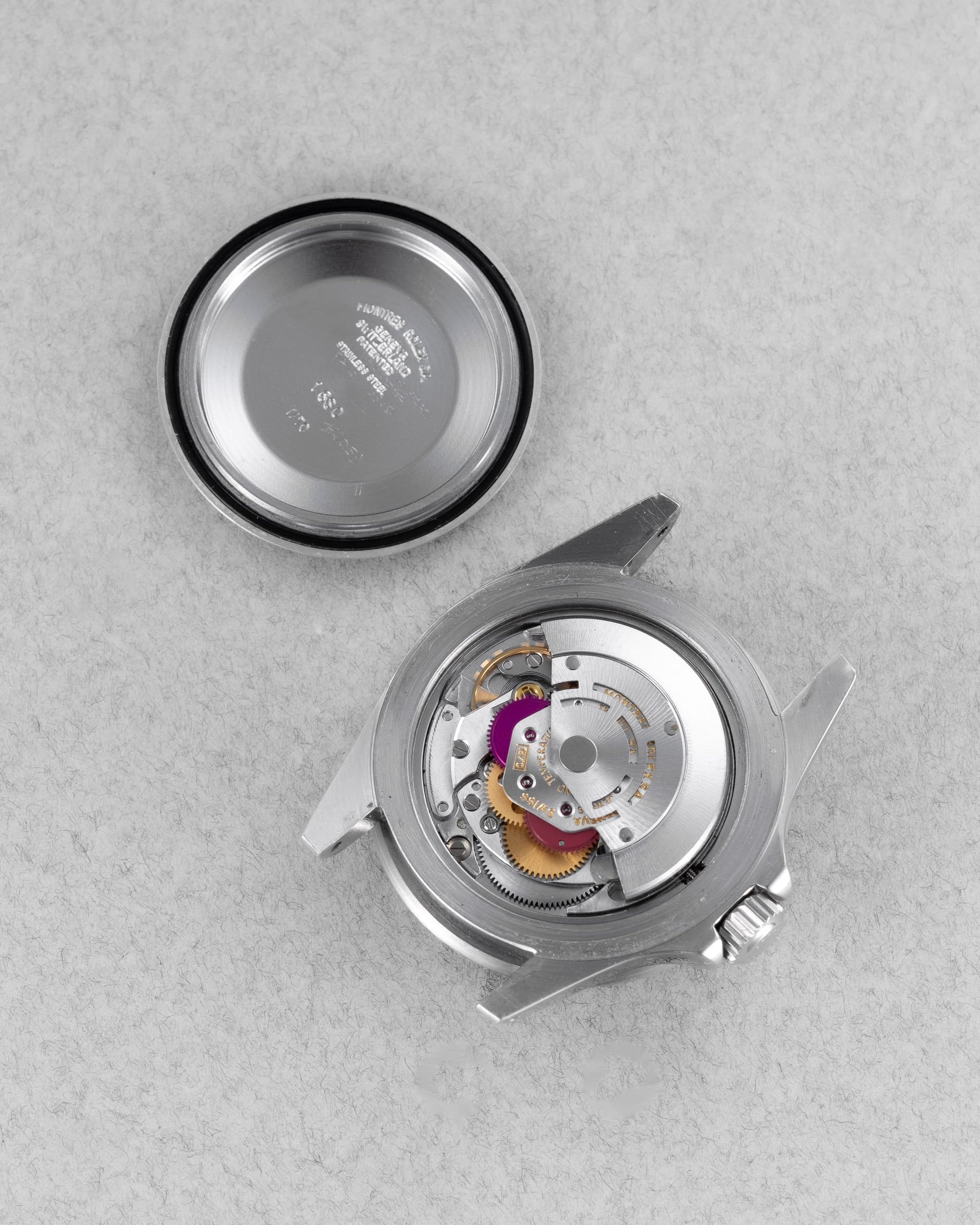 1WQV Rolex Submariner Date 1680 « Red Sub Mark IV » de 1971 - Movement