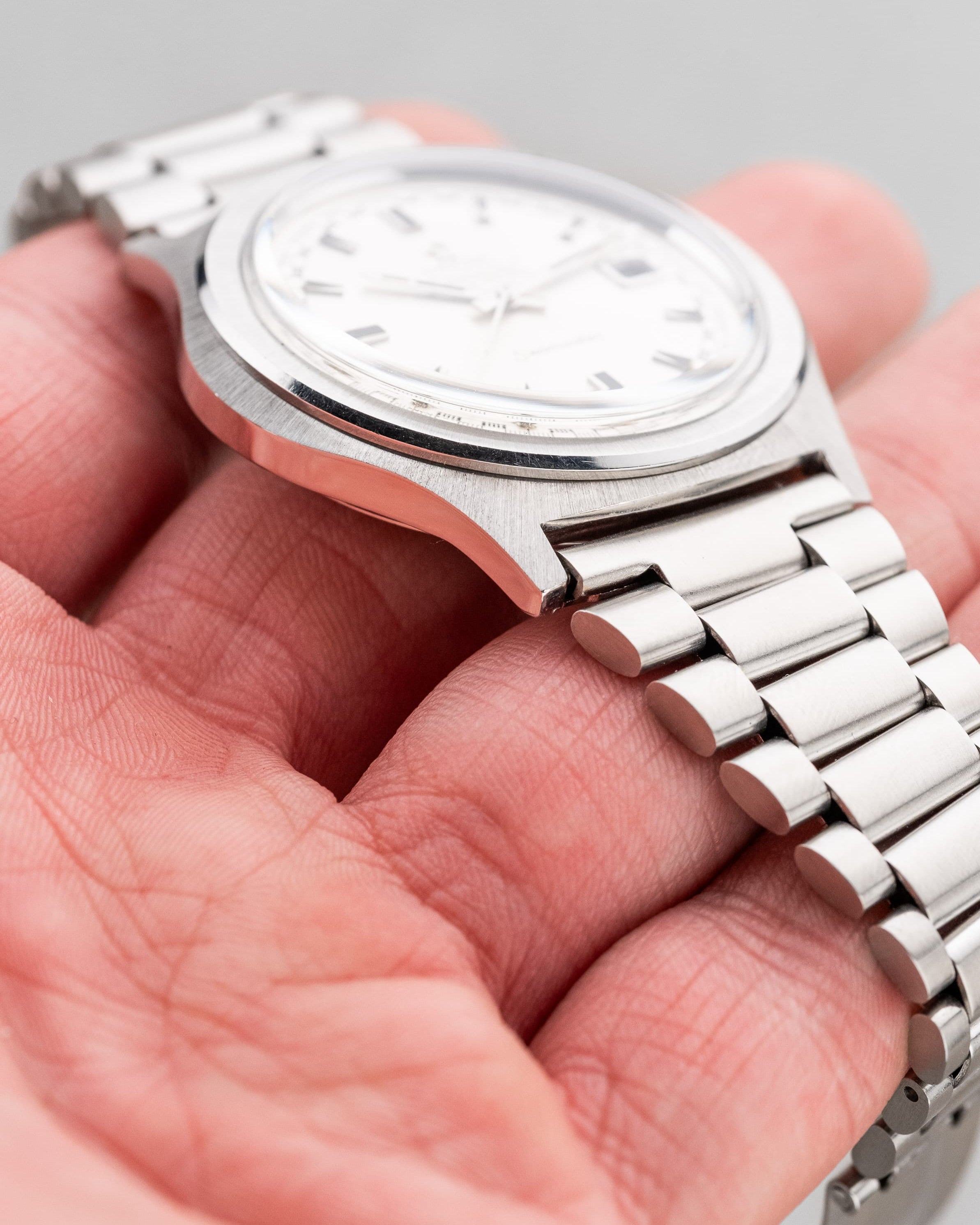 RZY8 Rare Omega Seamaster réf. 168.050 « Jumbo » Chronomètre de 1970 – Parfait état - Left side