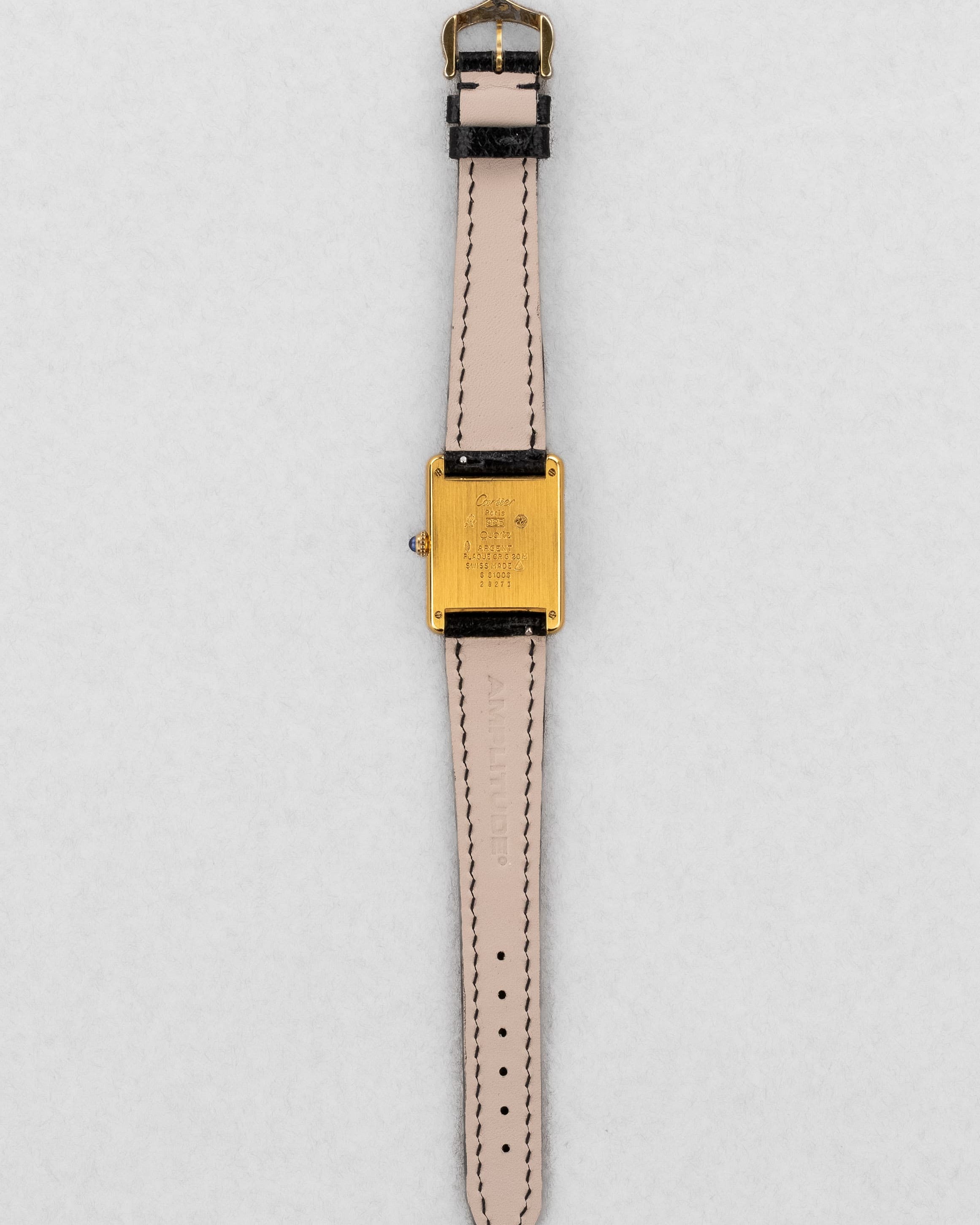 235V-OI Cartier Tank Must Quartz GM 6 « White Trinity + Roman Art Déco » - Overview