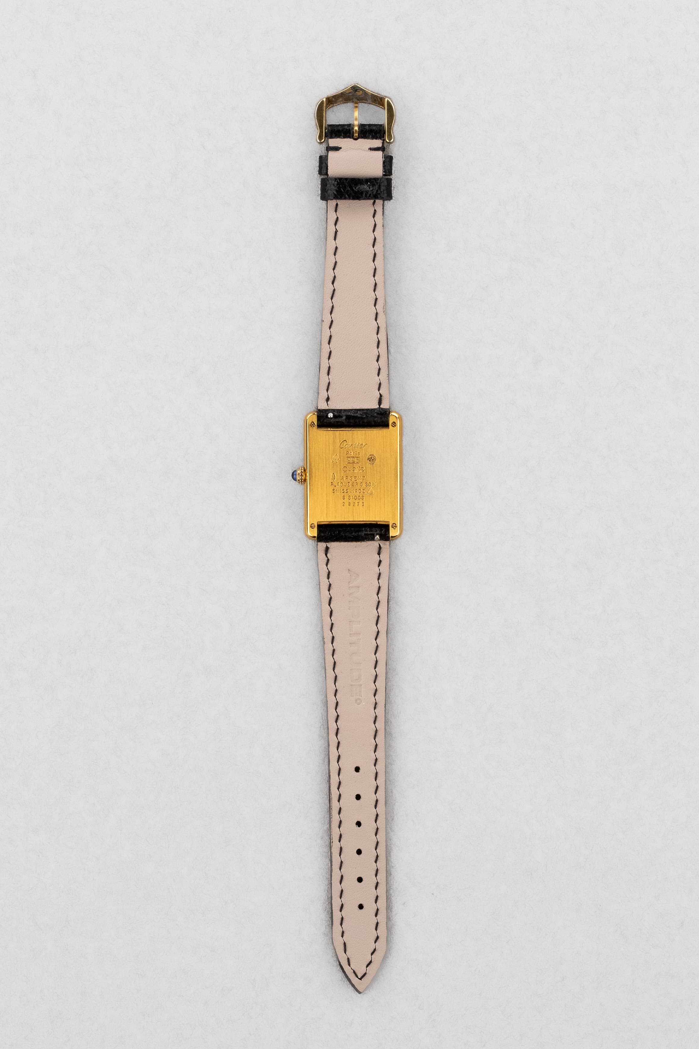 235V-OI Cartier Tank Must Quartz GM 6 « White Trinity + Roman Art Déco » - Overview