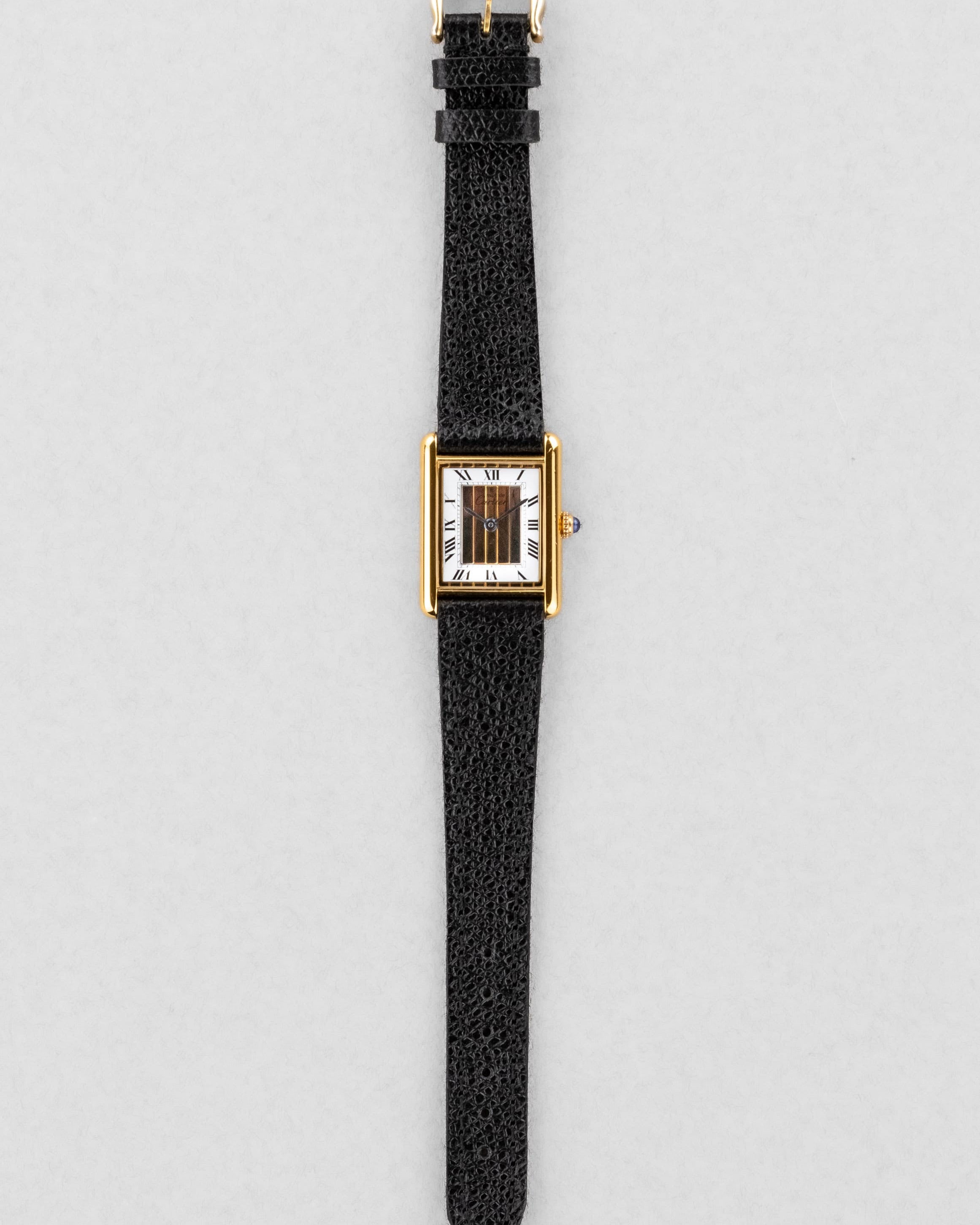 235V-s9 Cartier Tank Must Quartz GM 6 « White Trinity + Roman Art Déco » - Overview