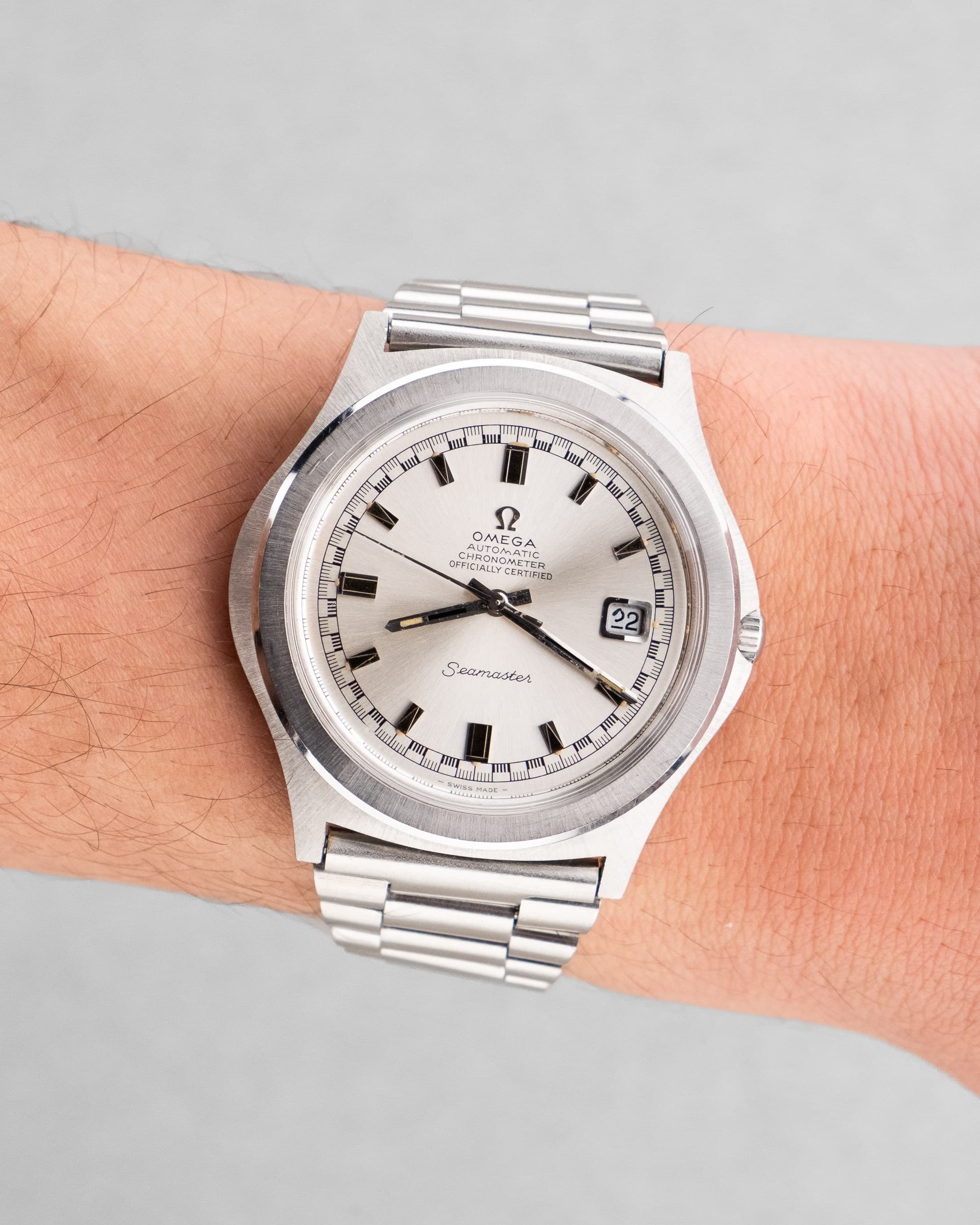 RZY8 Rare Omega Seamaster réf. 168.050 « Jumbo » Chronomètre de 1970 – Parfait état - Wristshot