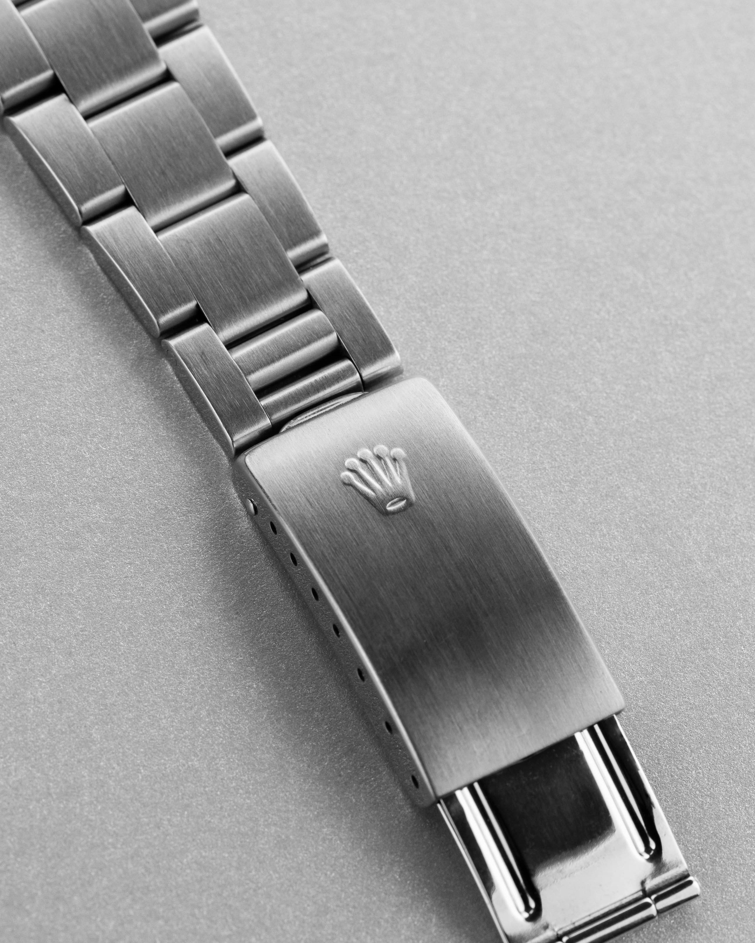 4KEG Rolex Air-King ref. 14000 del 1996 – Quadrante blu - Fibbia esterno