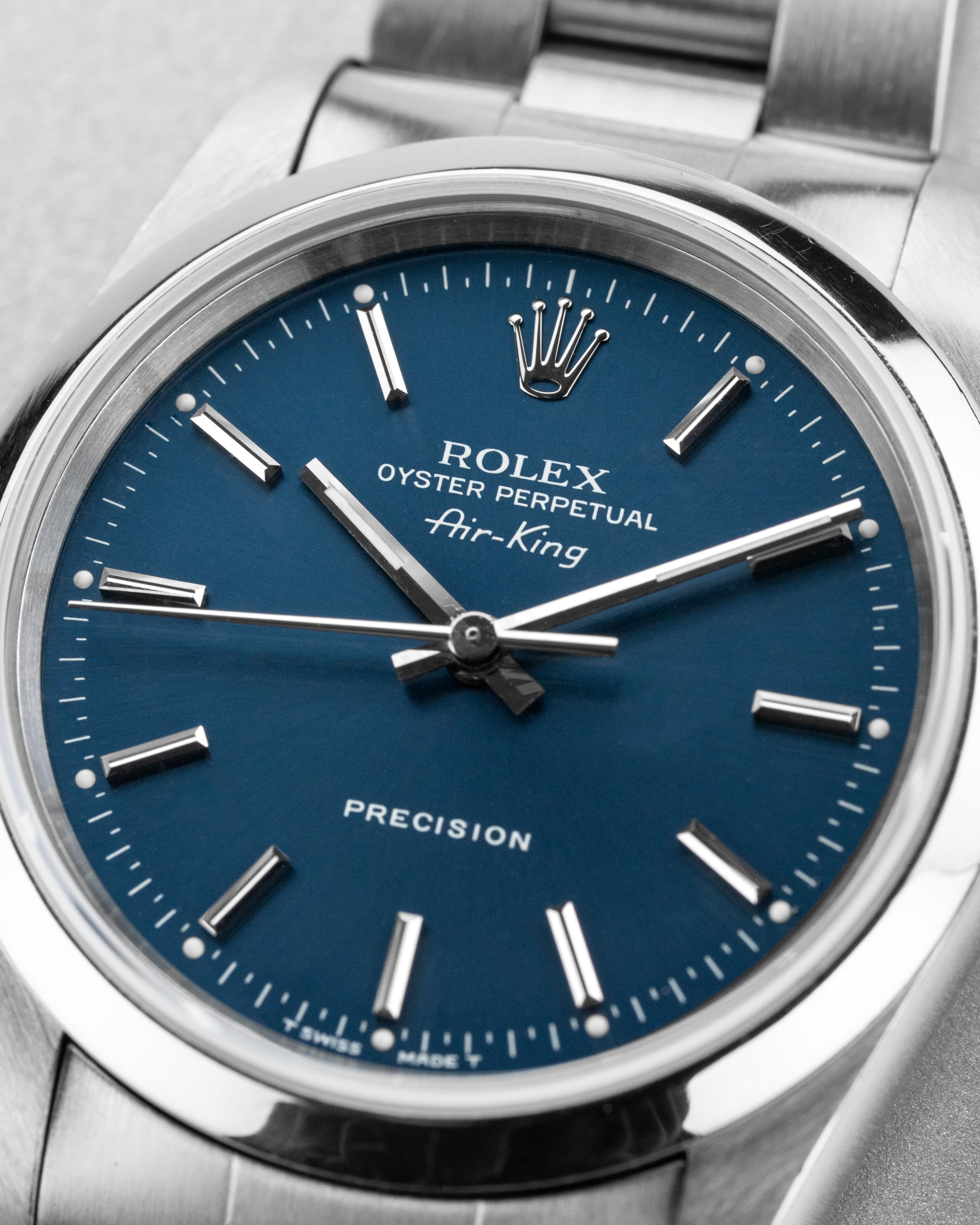 4KEG Rolex Air-King ref. 14000 del 1996 – Quadrante blu - Quadrante