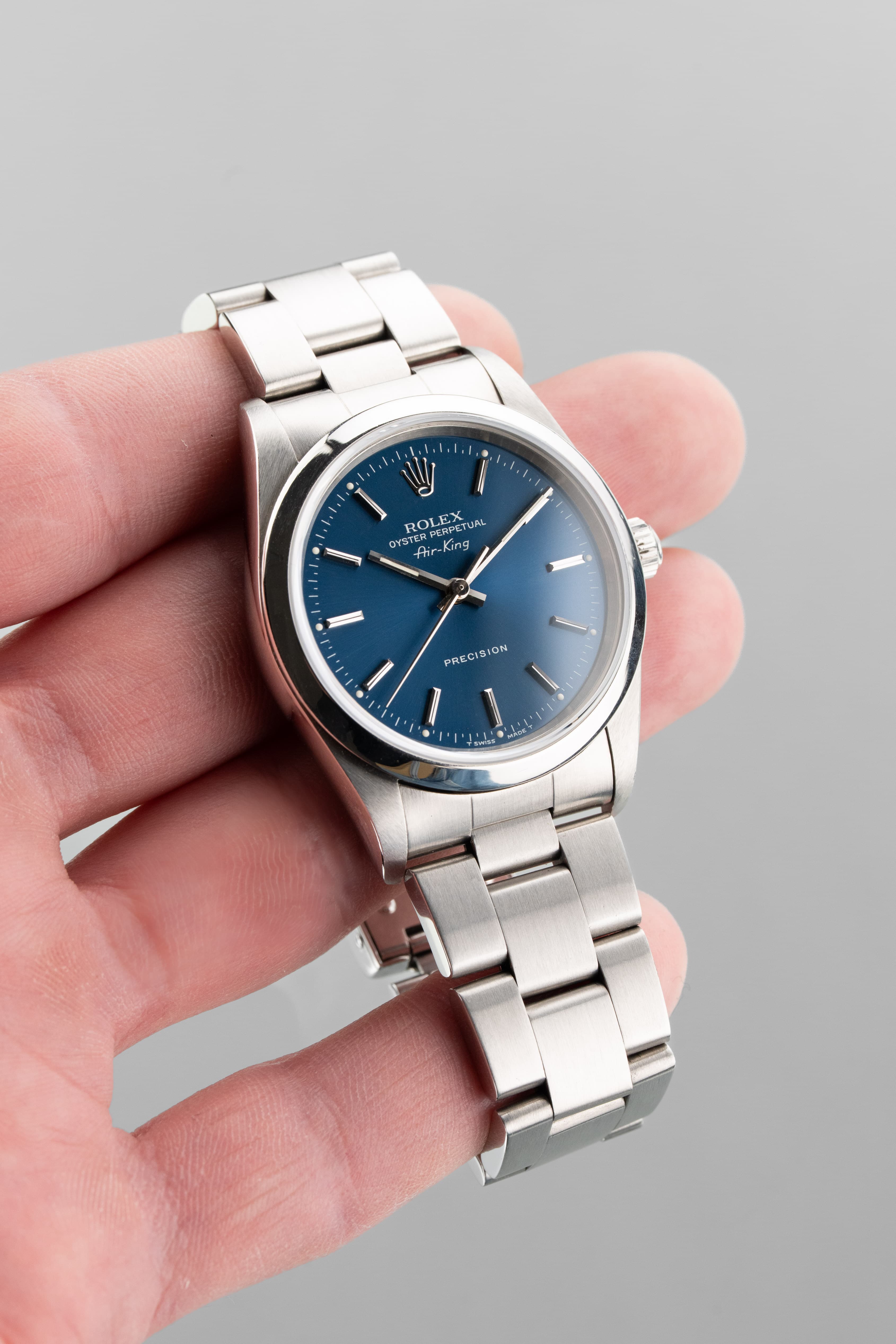 4KEG Rolex Air-King ref. 14000 del 1996 – Quadrante blu - Lifestyle