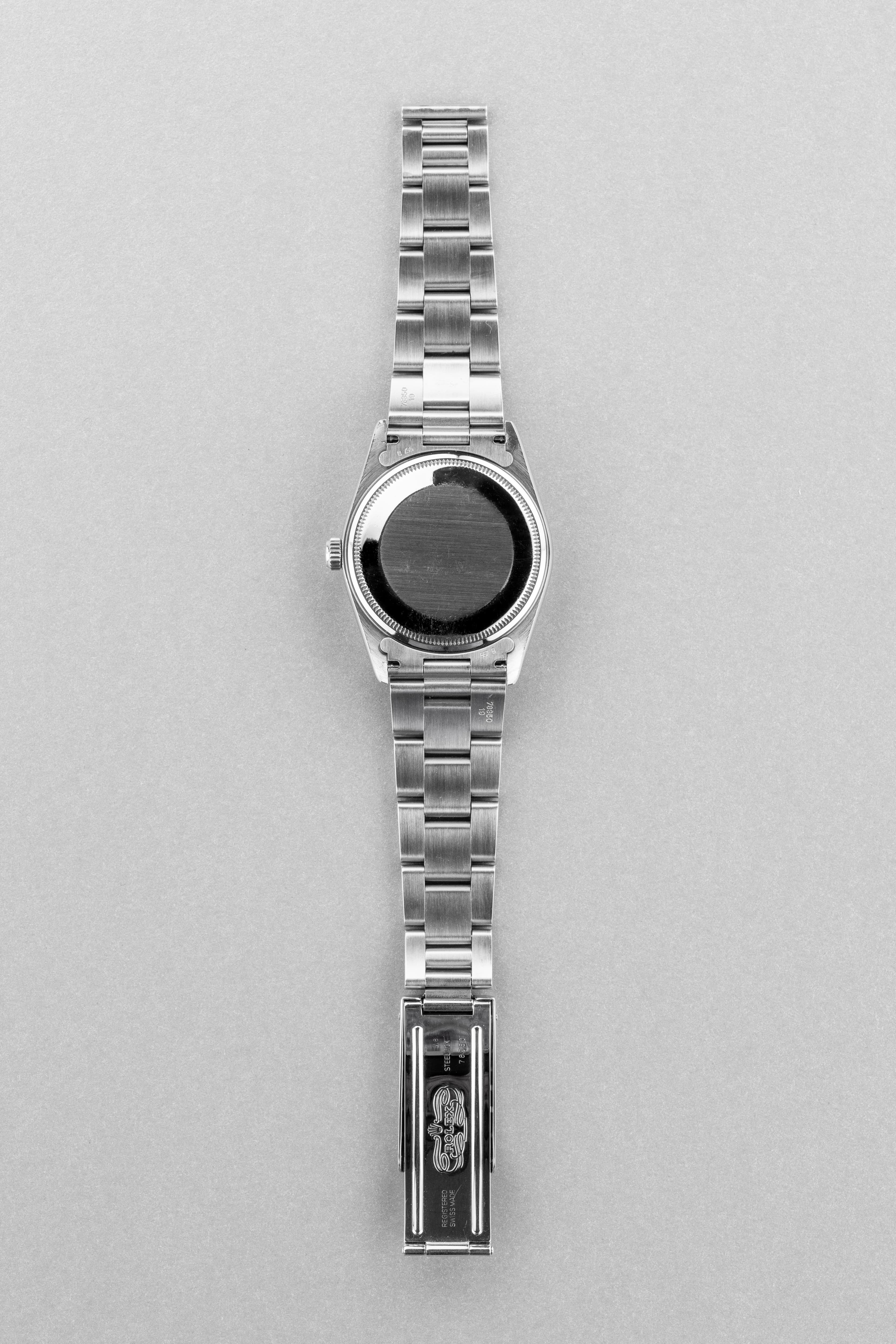 4KEG Rolex Air-King ref. 14000 del 1996 – Quadrante blu - Panoramica