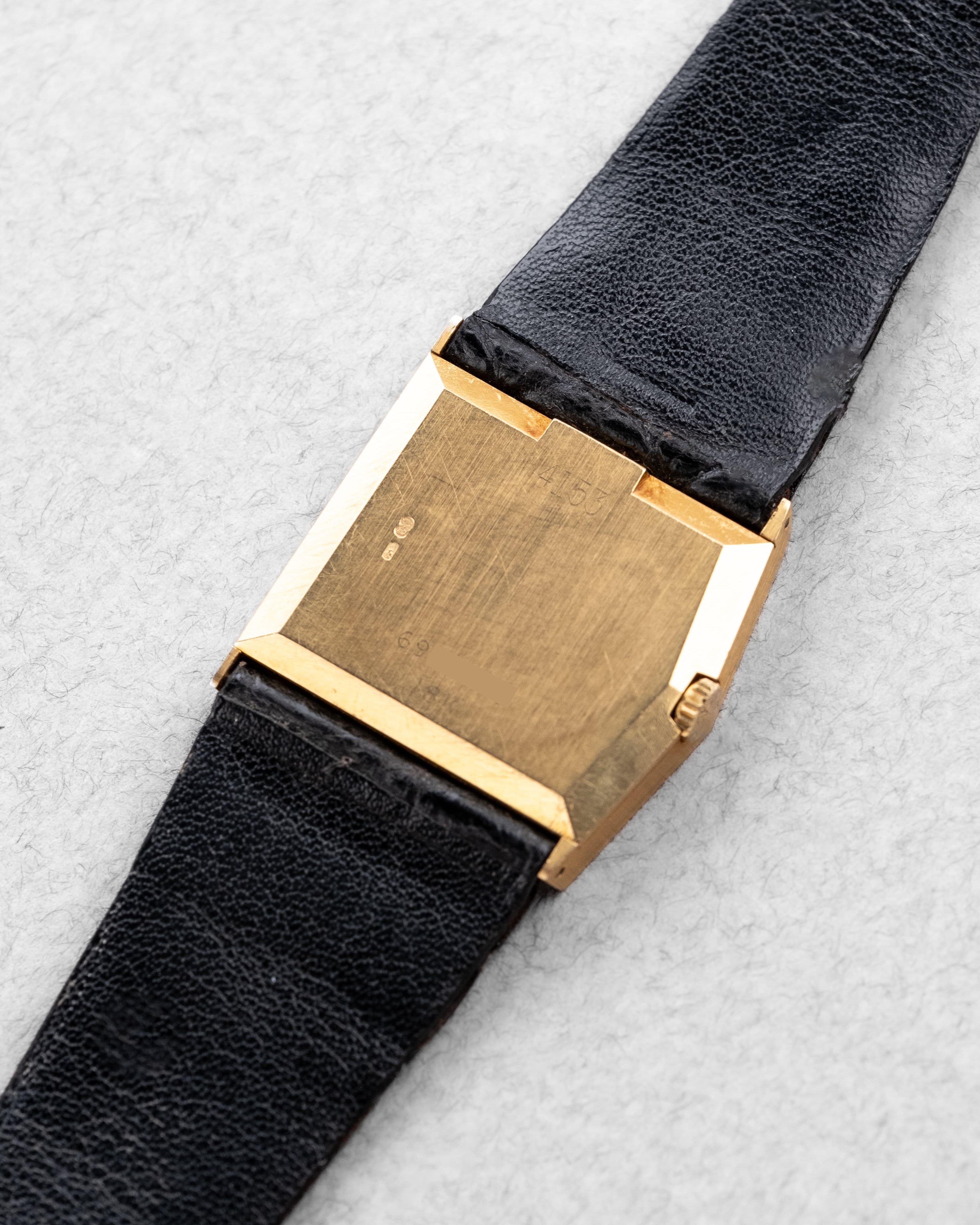 4MQV Rolex Cellini/Midas réf. 4153 en or jaune de 1981 – Double Bleu - Back