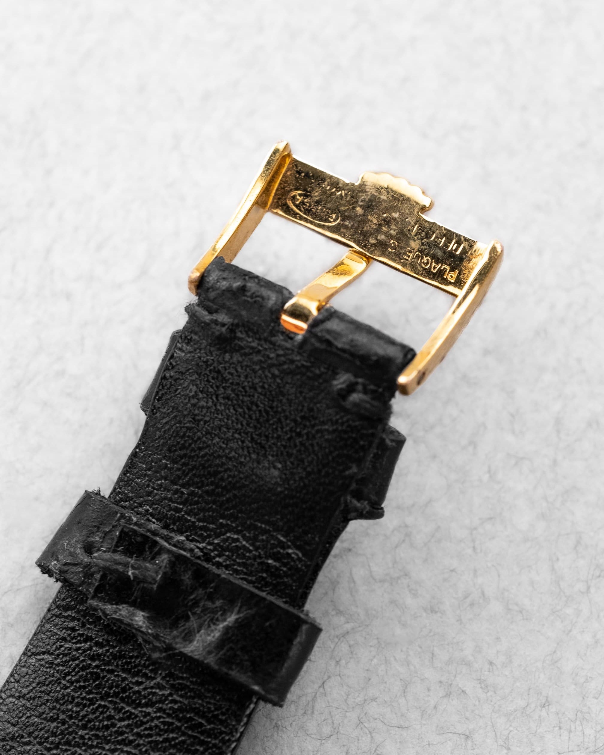 4MQV Rolex Cellini/Midas réf. 4153 en or jaune de 1981 – Double Bleu - Buckle Inside