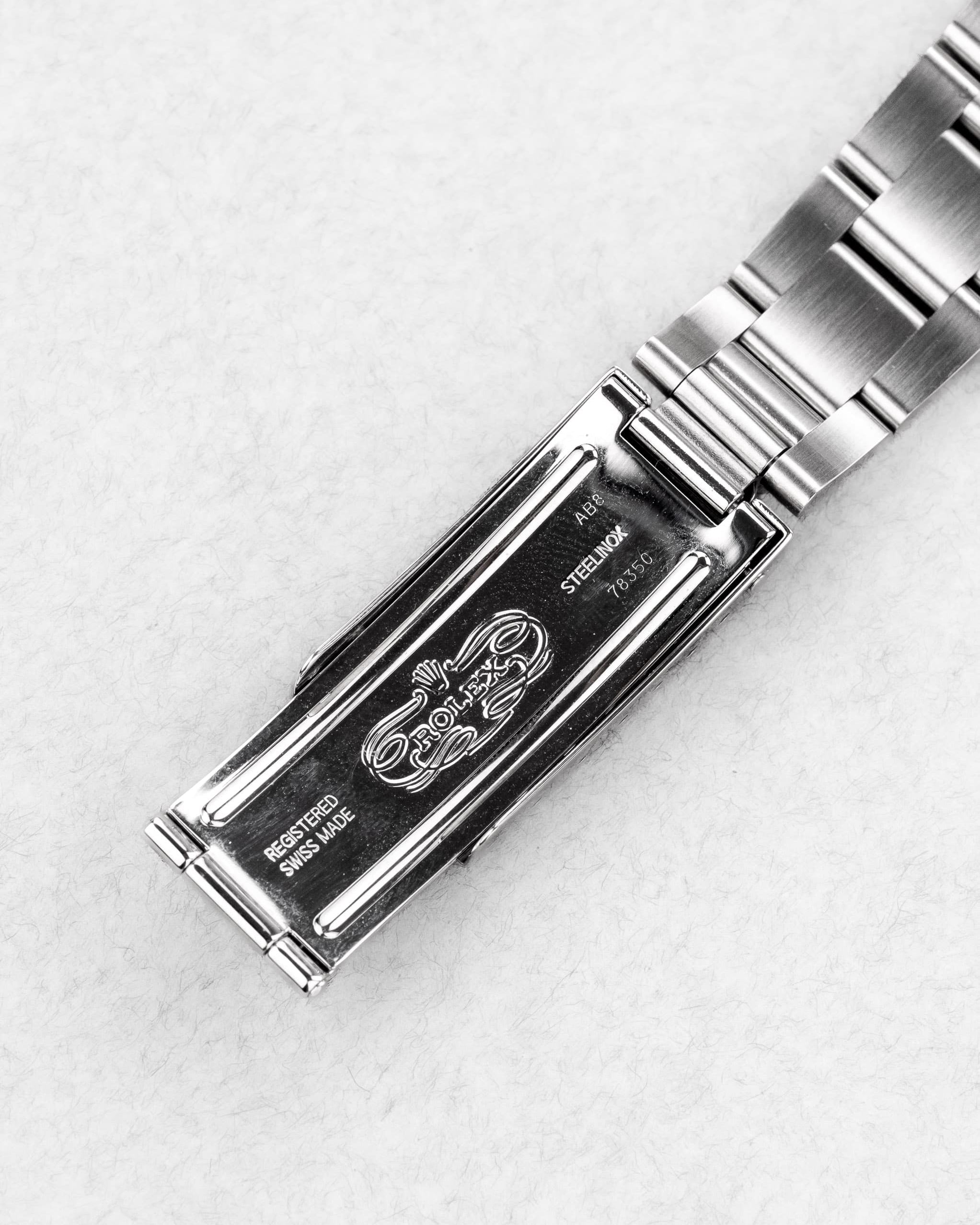 4S6Y Rolex Oyster Perpetual Date réf. 15200 de 2000 – Cadran « Silver » - Buckle Inside