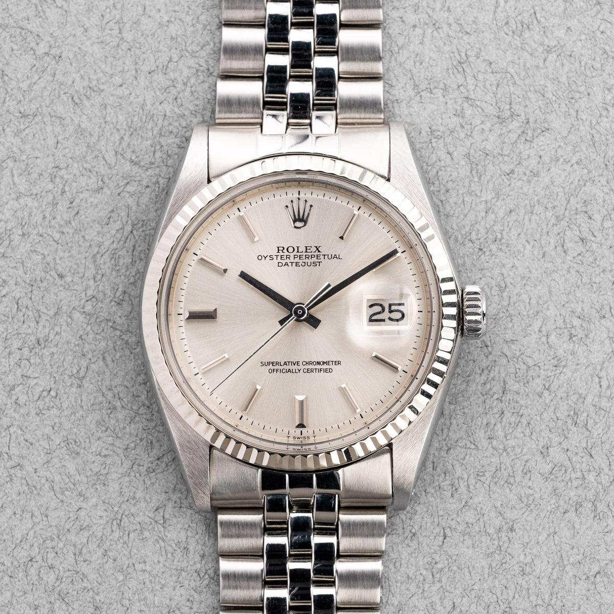 1973 Rolex Datejust 1601 “Japan No Lume” – Amplitude