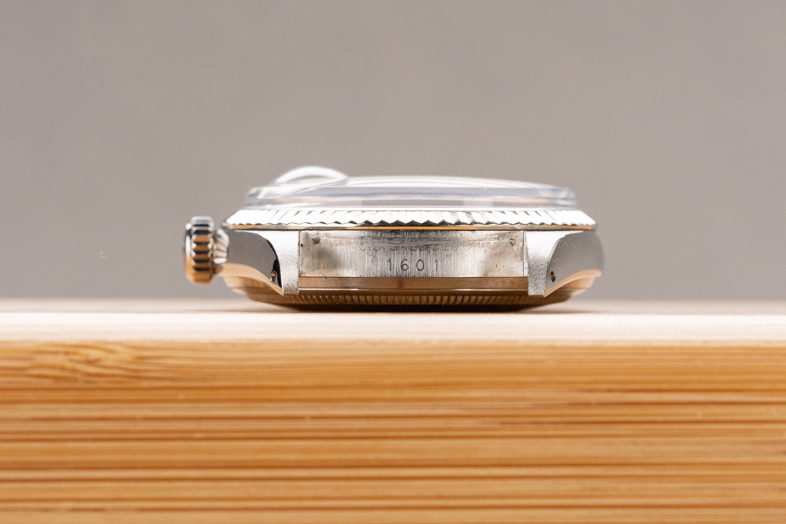 4VEB Rolex Datejust 1601 « Japan No Lume » de 1973 - Lugs - Reference