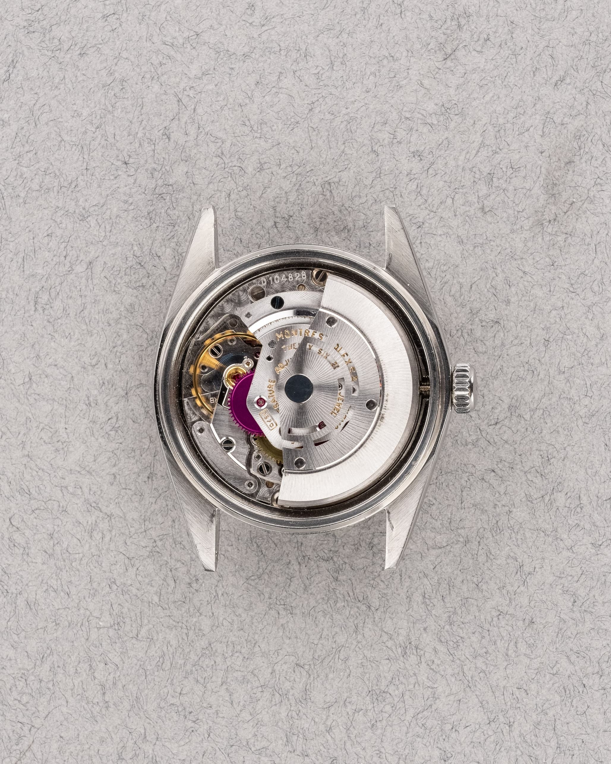 4VEB Rolex Datejust 1601 « Japan No Lume » de 1973 - Movement