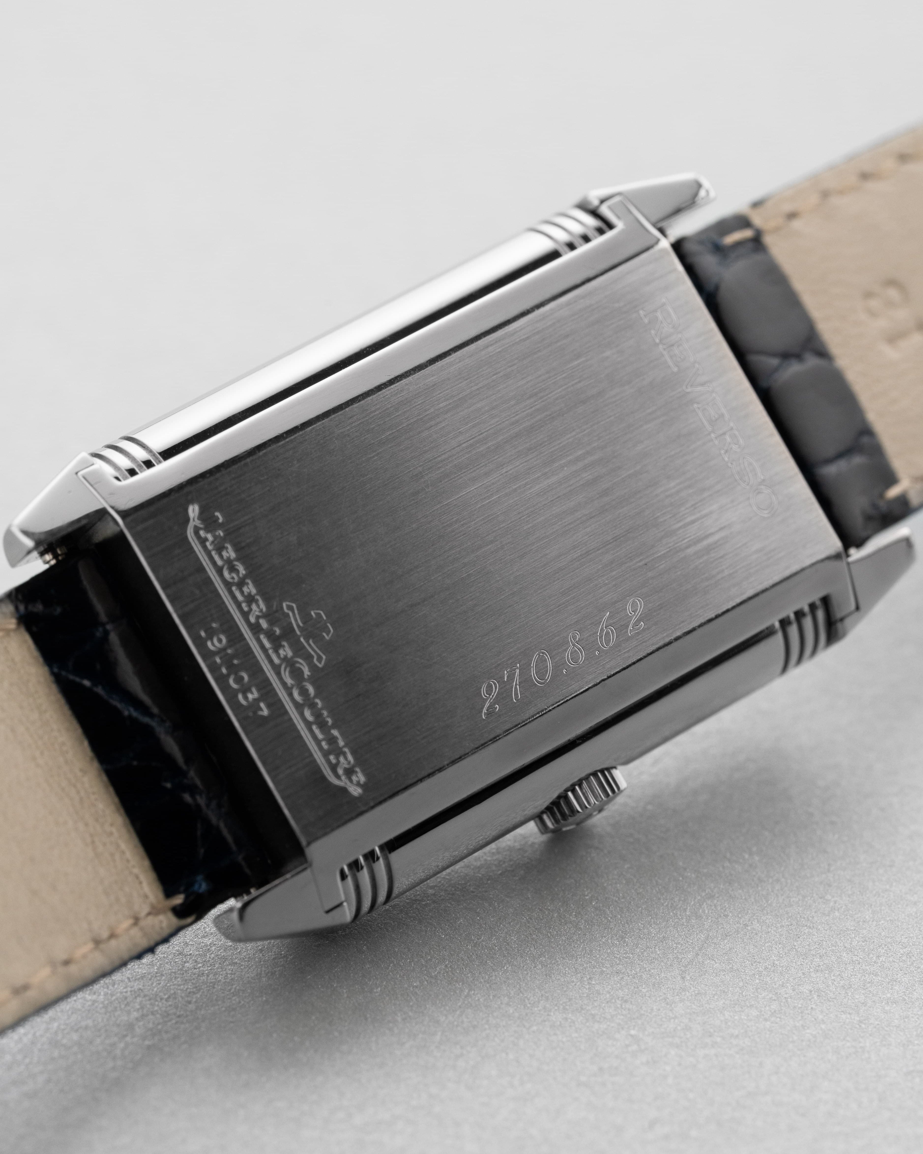 5JQK Jaeger-LeCoultre Reverso « Grande Taille » en acier, réf. 270.8.62/Q2708410 - Back