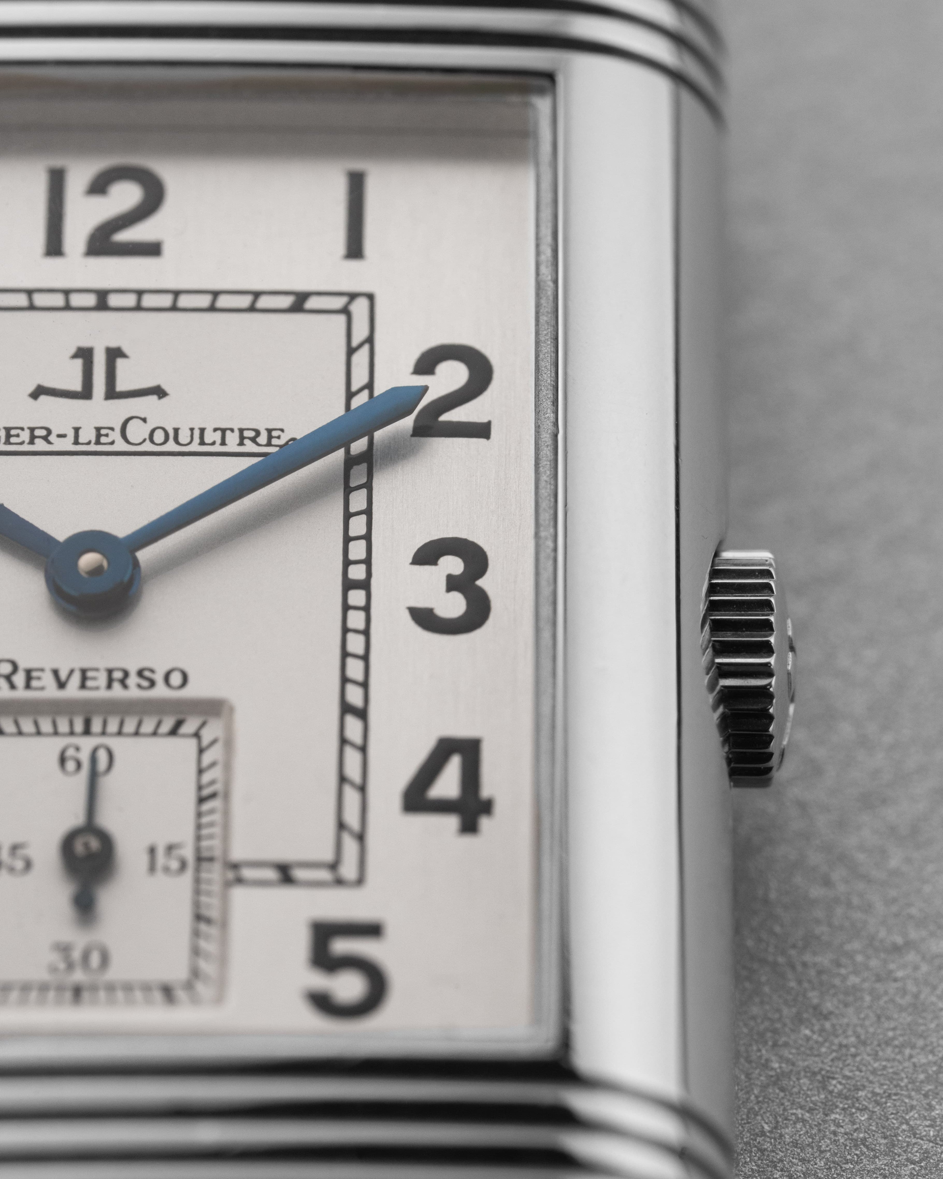 5JQK Jaeger-LeCoultre Reverso « Grande Taille » en acier, réf. 270.8.62/Q2708410 - Dial