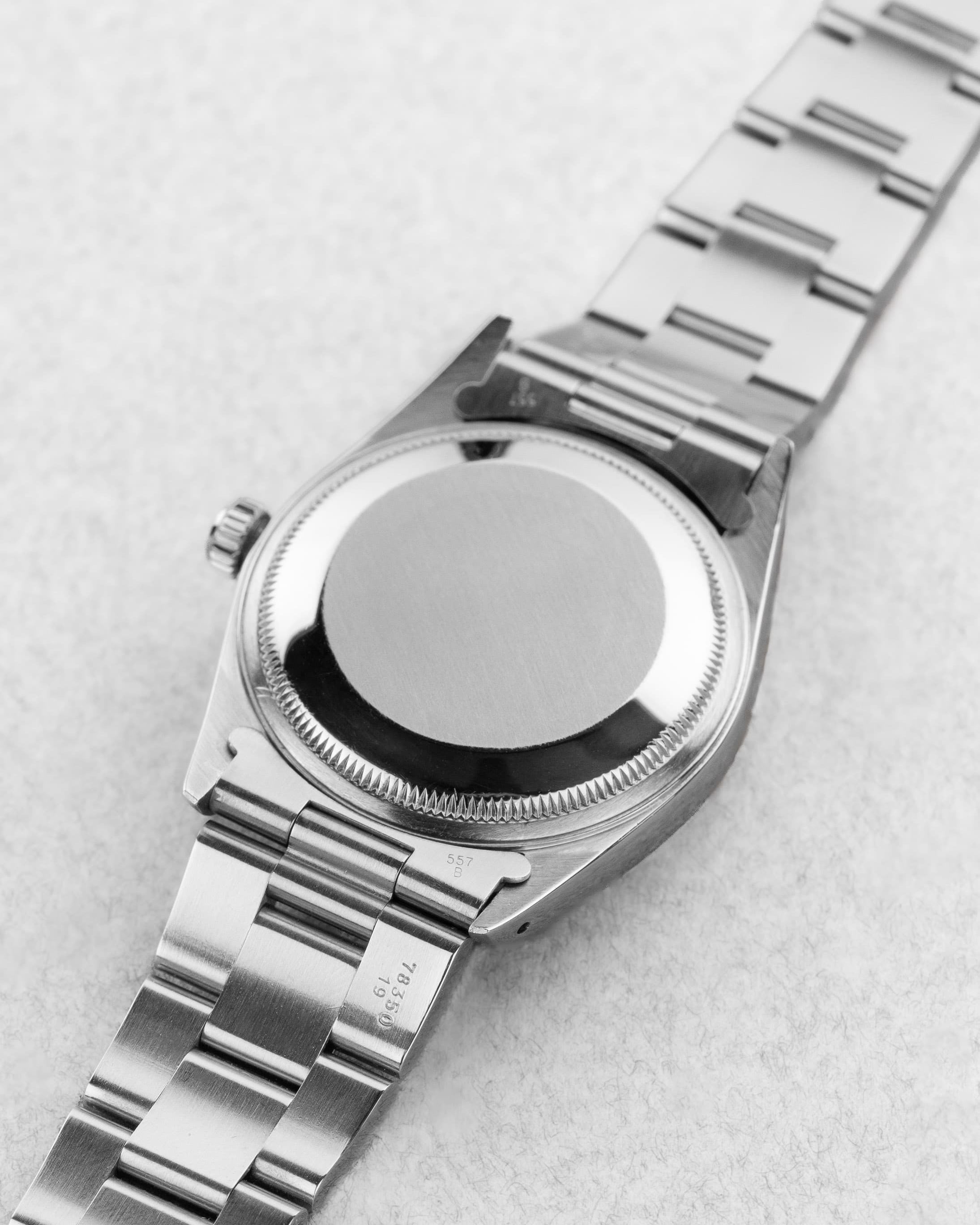 5P55 Rolex Oyster Perpetual Date réf. 15200 de 1991 – Rare cadran gris souris - Back