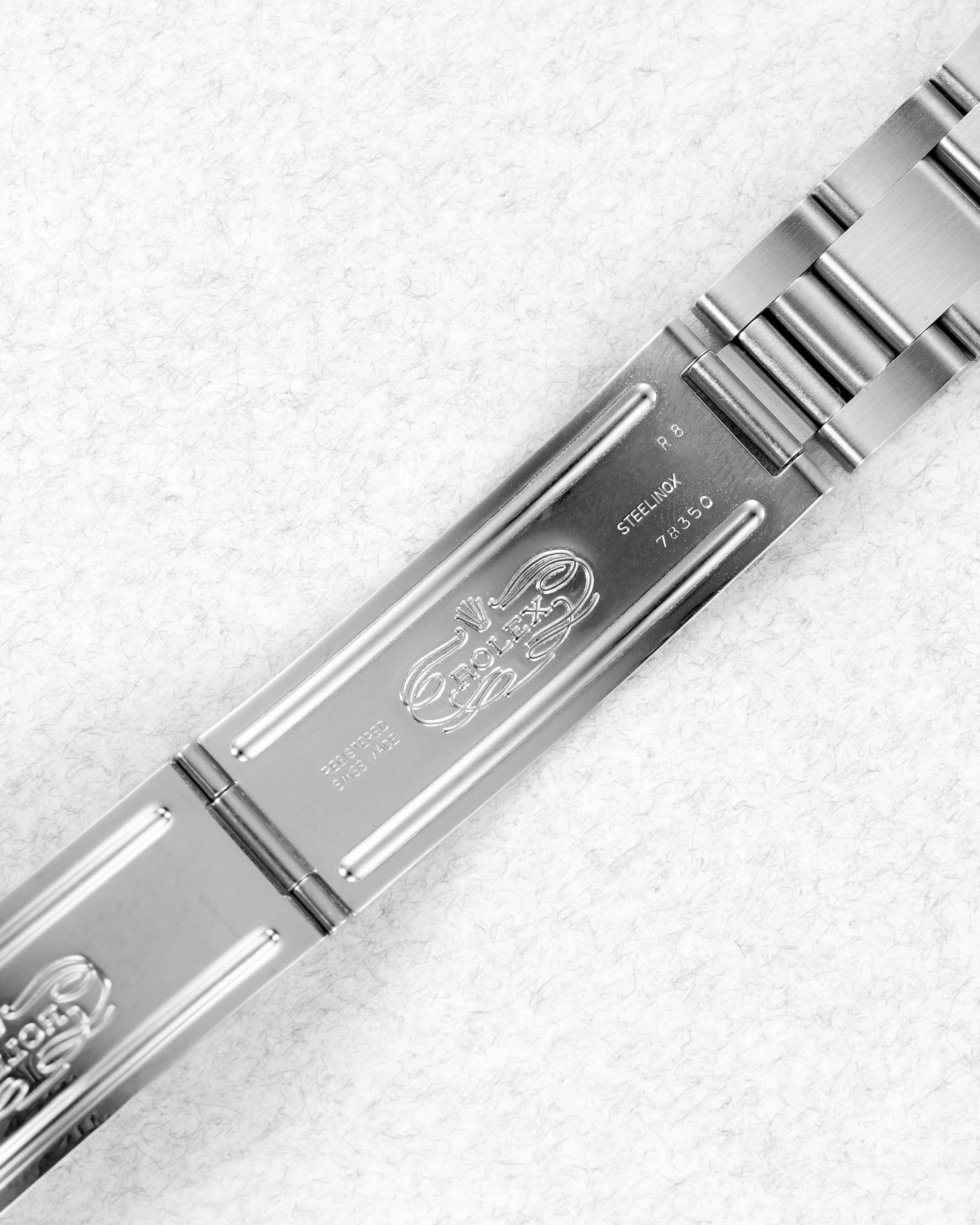 5P55 Rolex Oyster Perpetual Date réf. 15200 de 1991 – Rare cadran gris souris - Buckle Inside