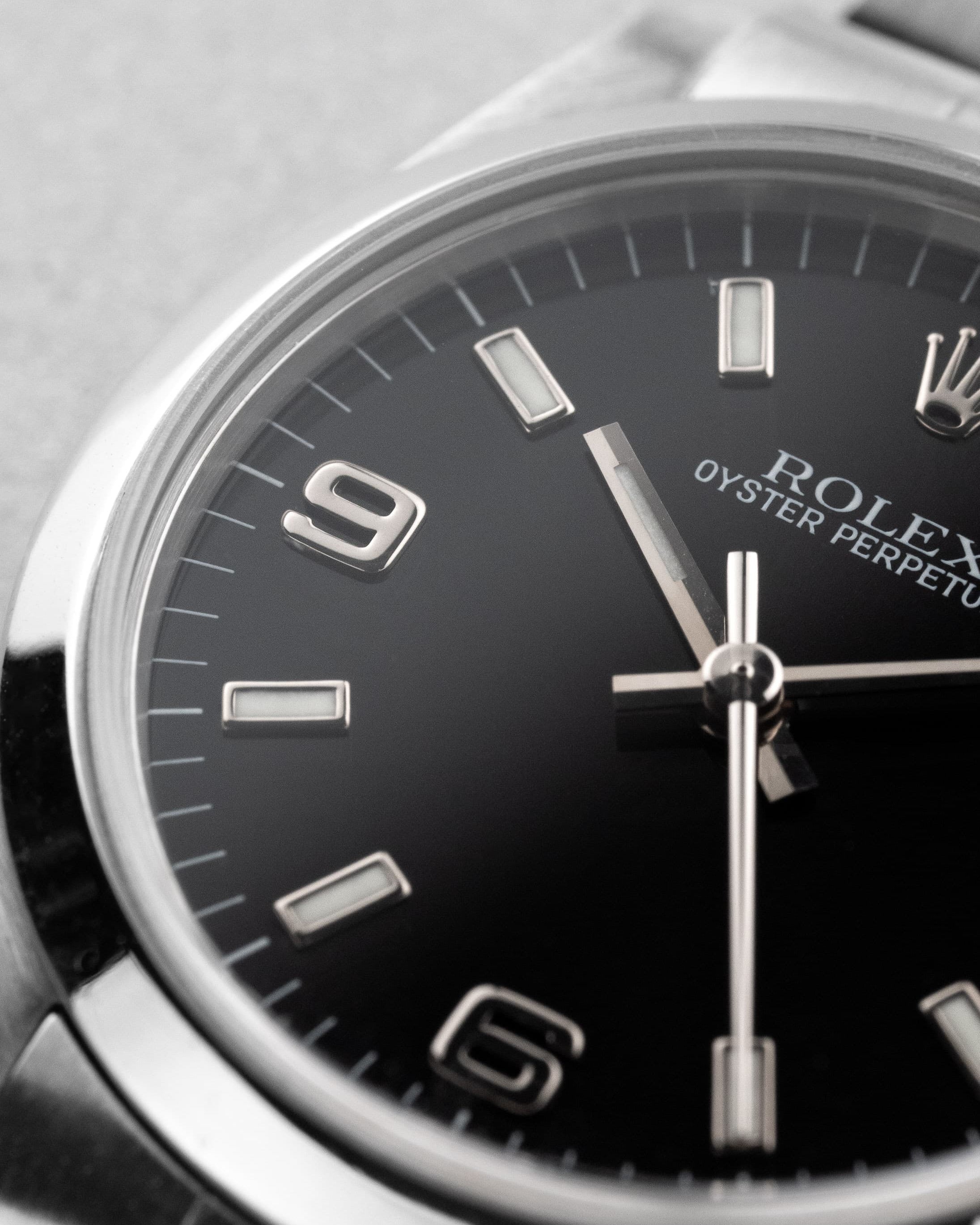 5WWQ Rolex Oyster Perpetual 31 ref. 77080 del 2000 – Quadrante nero «Explorer 3-6-9» - Quadrante