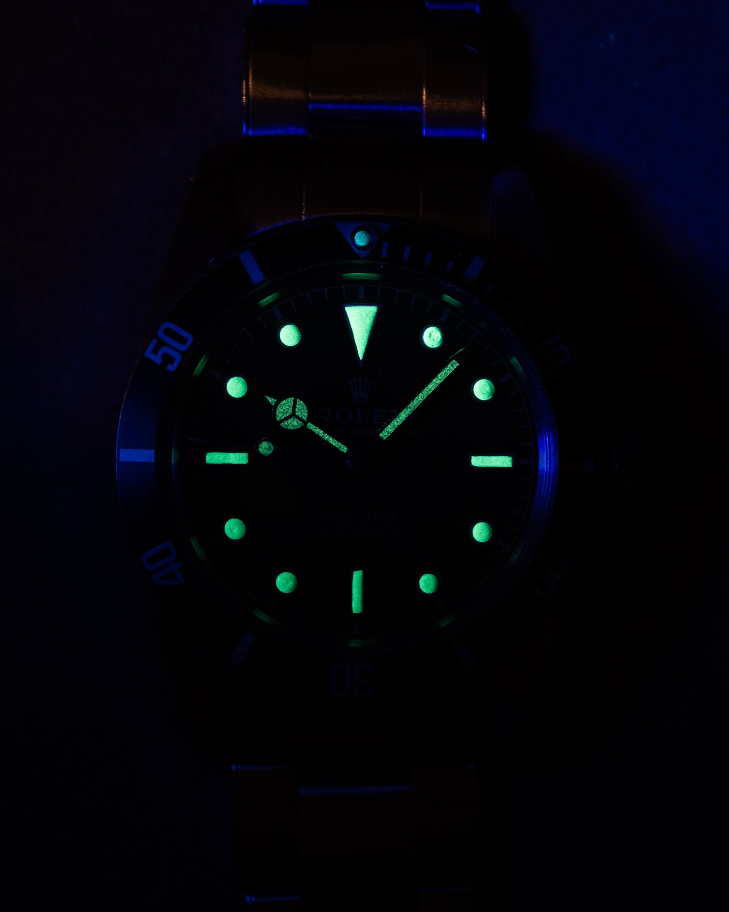 5ZWP Exceptionnelle Rolex Submariner 5508 « Gilt Small Crown James Bond Chronomètre » de 1962 – Parfait état et mouvement rare - Dial