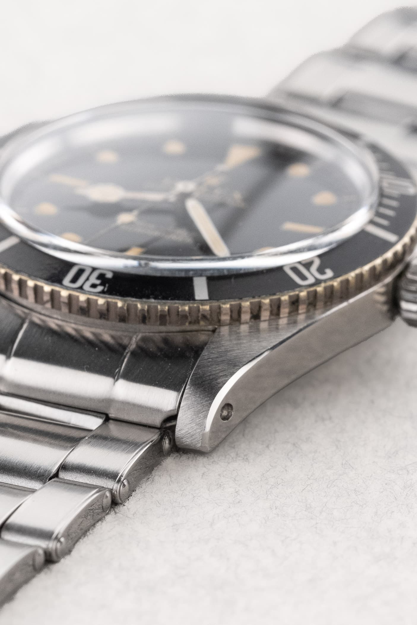 5ZWP 특별한 Rolex Submariner ref. 5508 「Gilt Small Crown James Bond Chronomètre」 1962년 – 완벽한 상태와 희귀 무브먼트 - 디테일