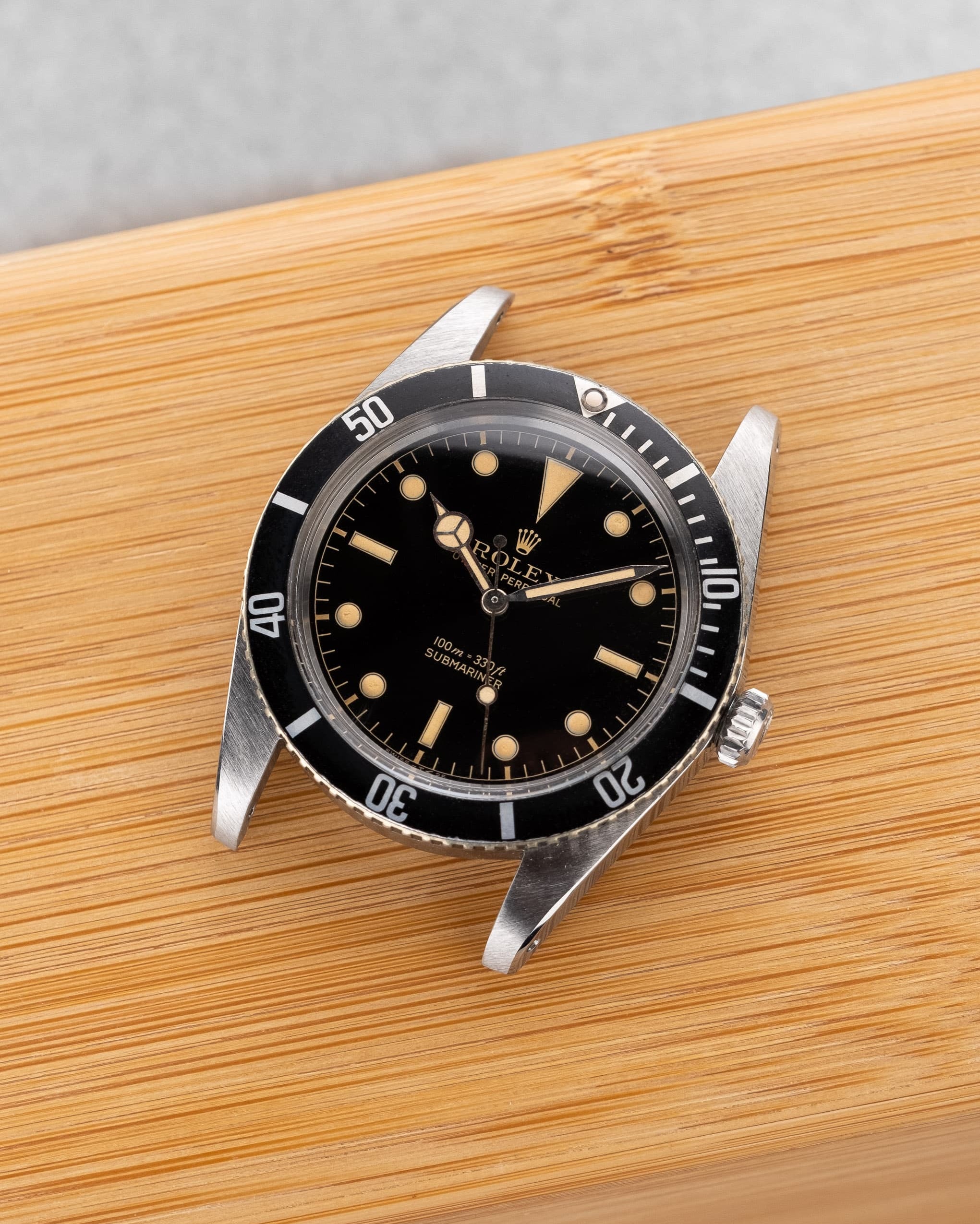 5ZWP Exceptionnelle Rolex Submariner 5508 « Gilt Small Crown James Bond Chronomètre » de 1962 – Parfait état et mouvement rare - Lifestyle
