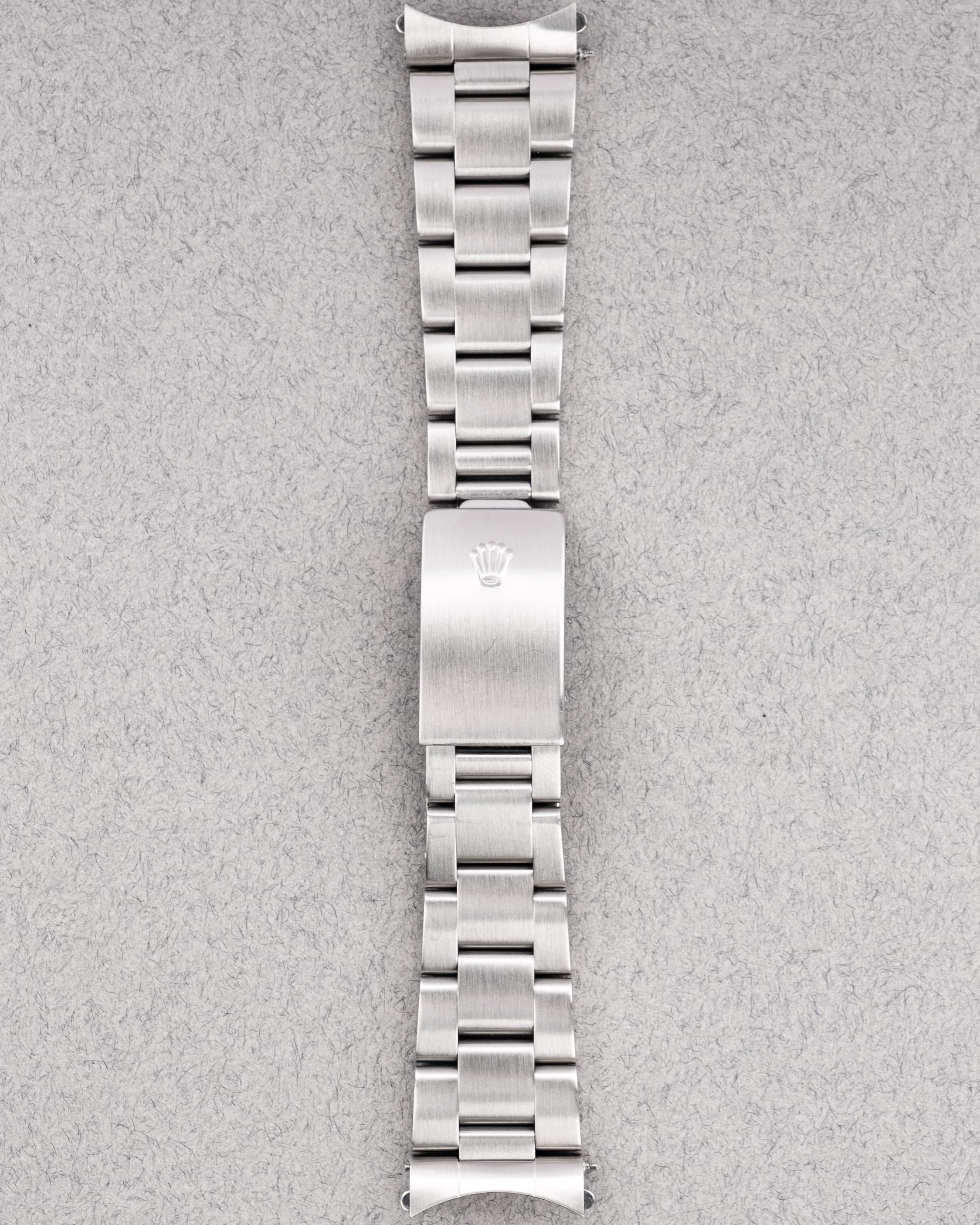 6SCR Rolex Datejust 16200 « Silver Roman » de 2001 avec sa garantie d'origine - Bracelet Front