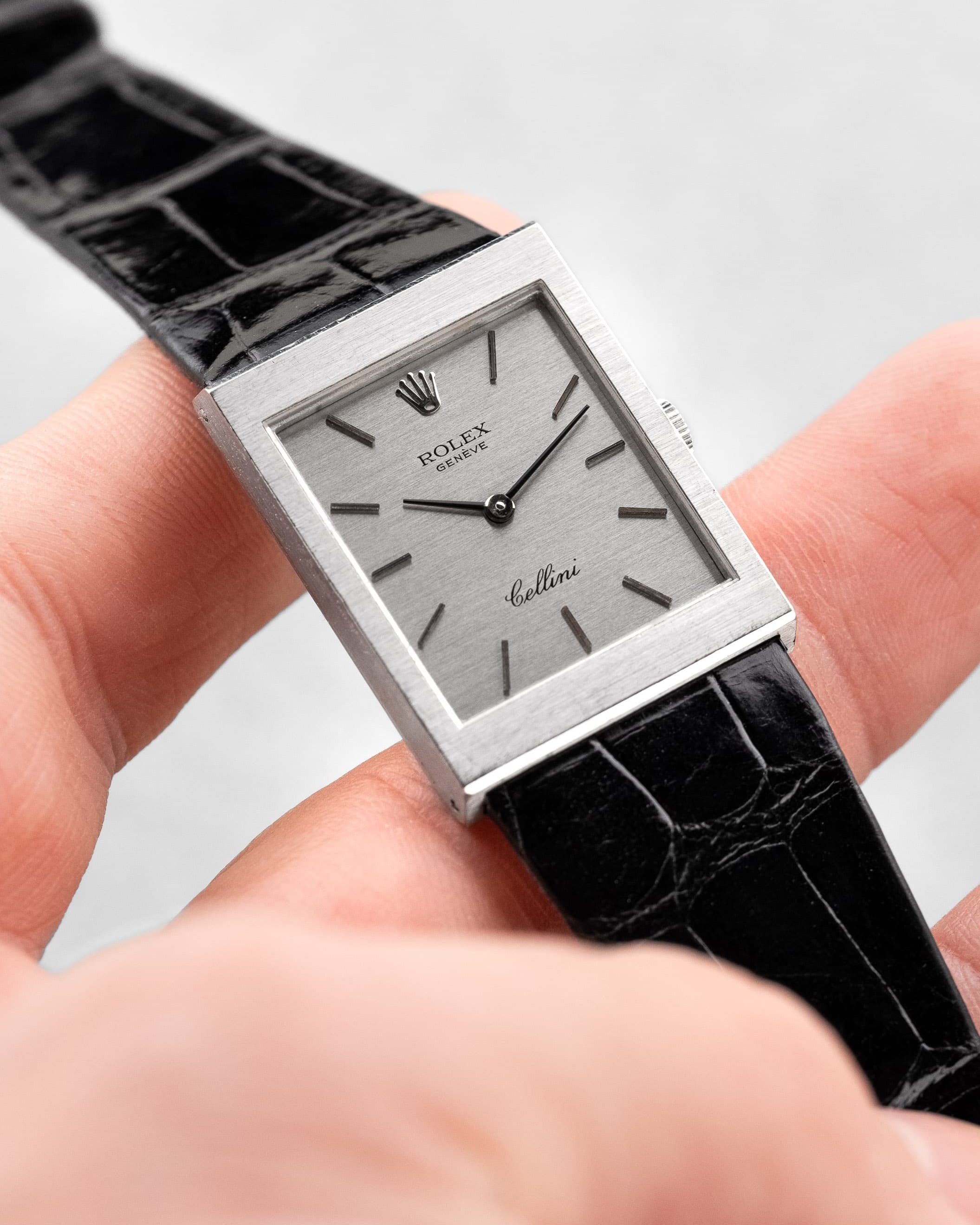 6ZEM-OI Rolex Cellini réf. 4014 en or blanc de 1976 – Jamais polie - Lifestyle