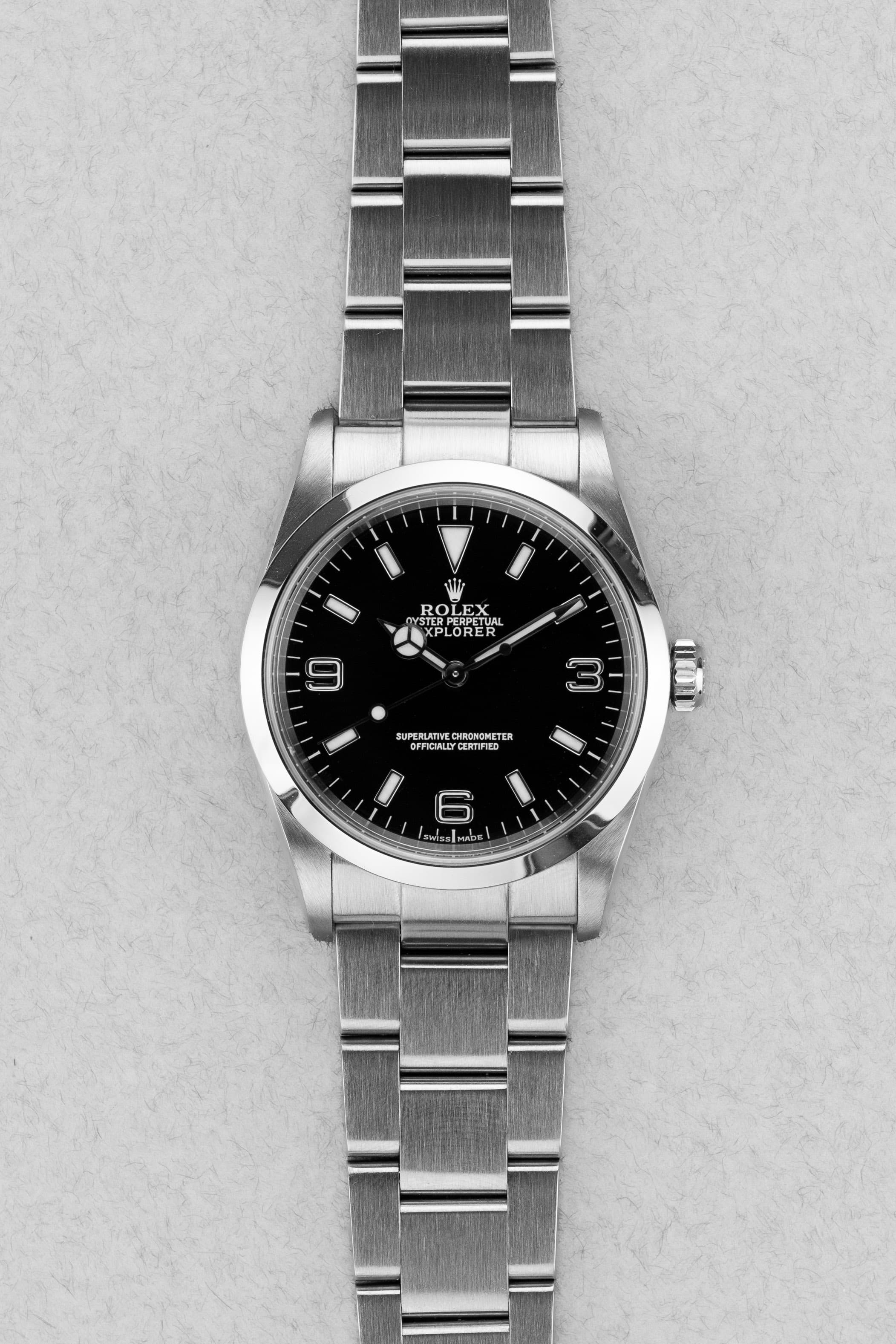 3ABD Rolex Explorer 114270 de 2002 - Front