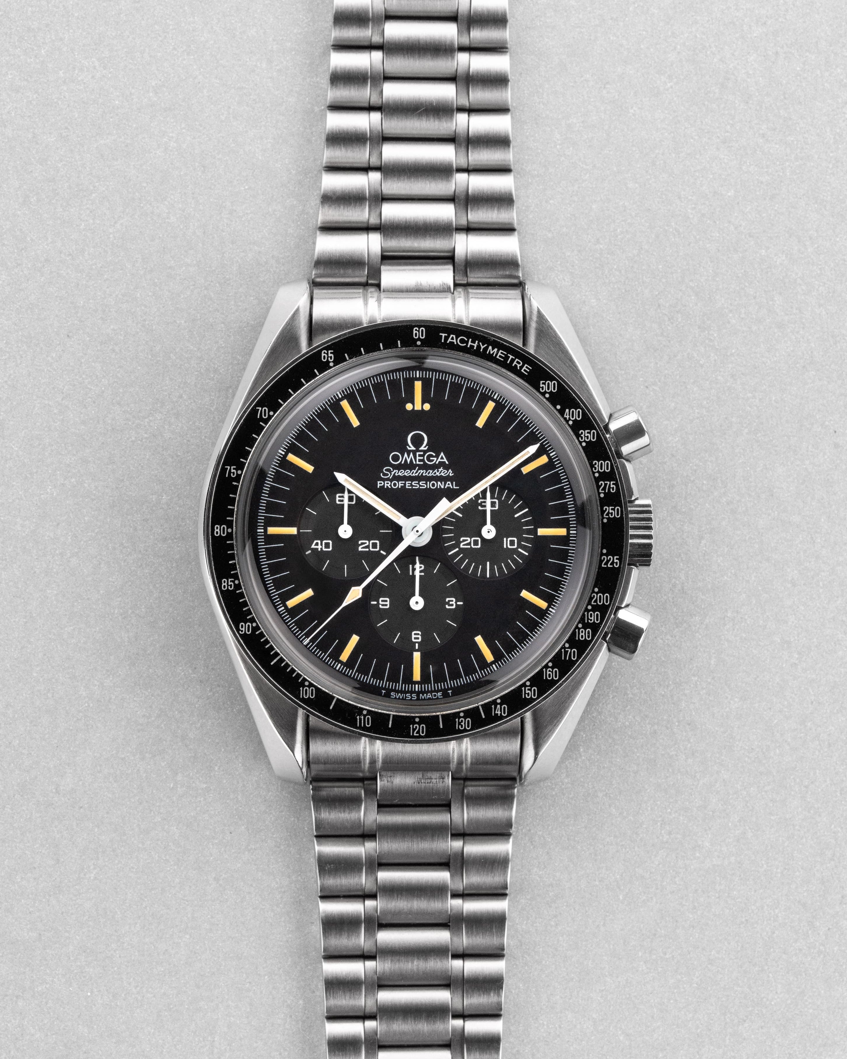 8H6E Omega Speedmaster Moonwatch ref. 3590.50/145.022 circa 1992 – Tritium patinato - Fronte