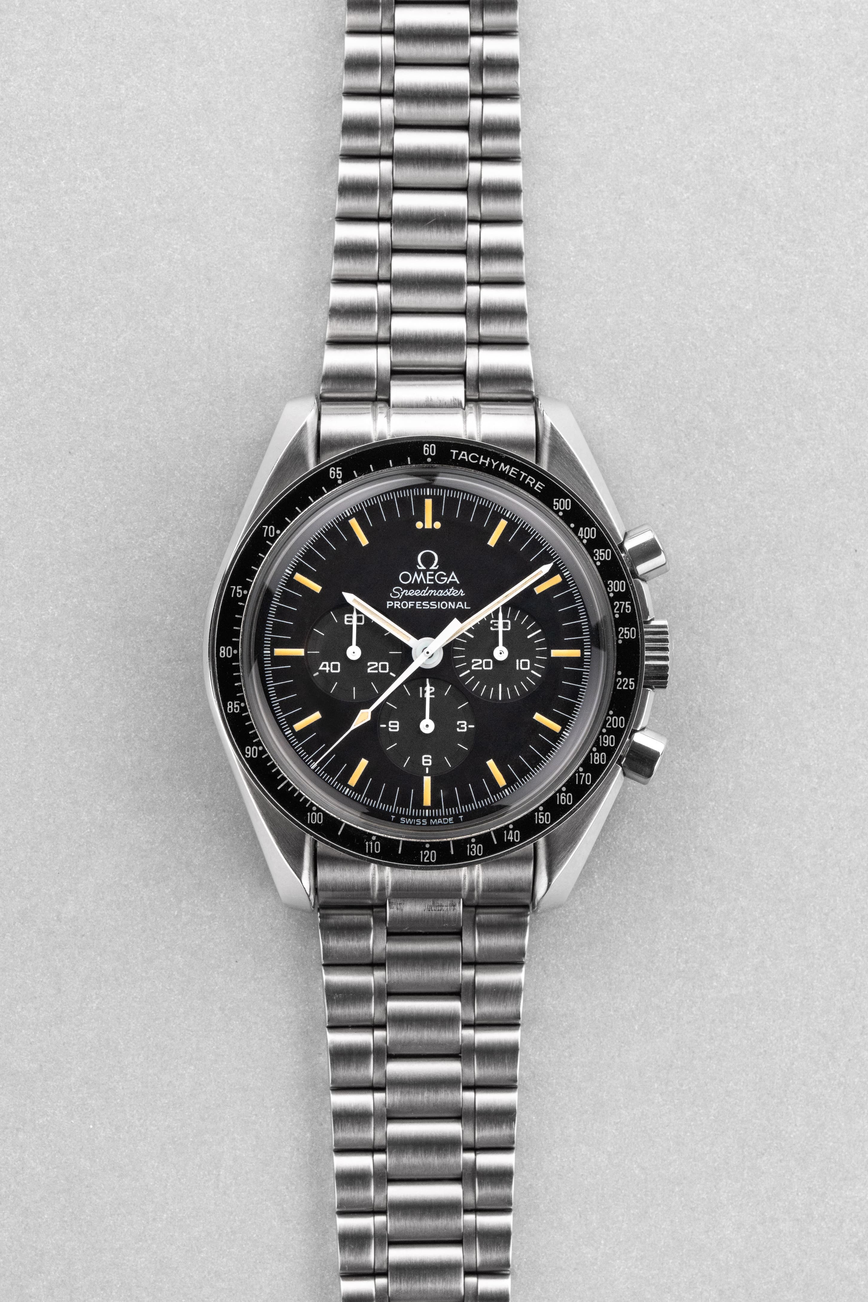 8H6E Omega Speedmaster Moonwatch ref. 3590.50/145.022 circa 1992 – Tritium patinato - Fronte