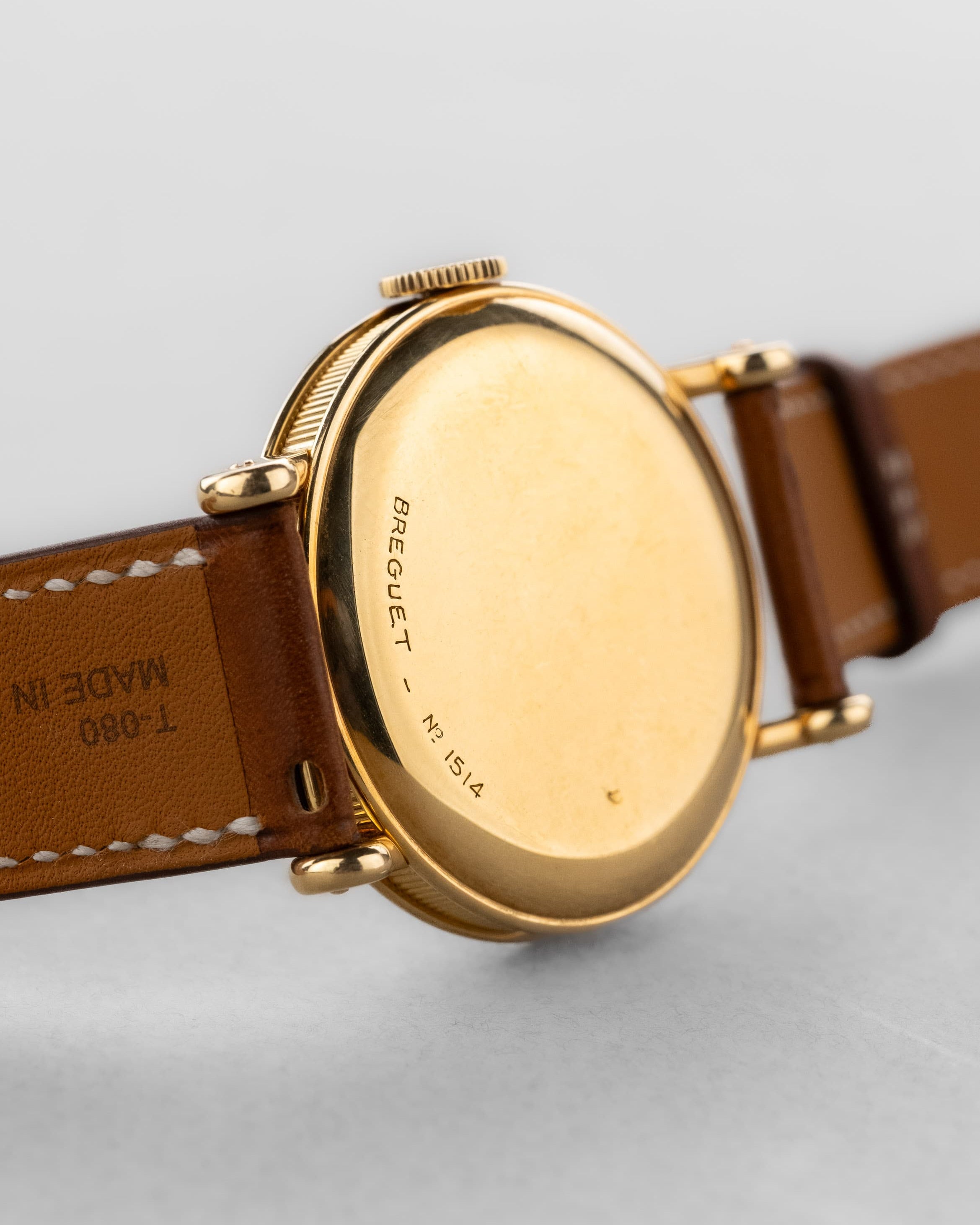 8TCB Extraordinaire Breguet « Empire » en or jaune, vendue en 1957 - Back