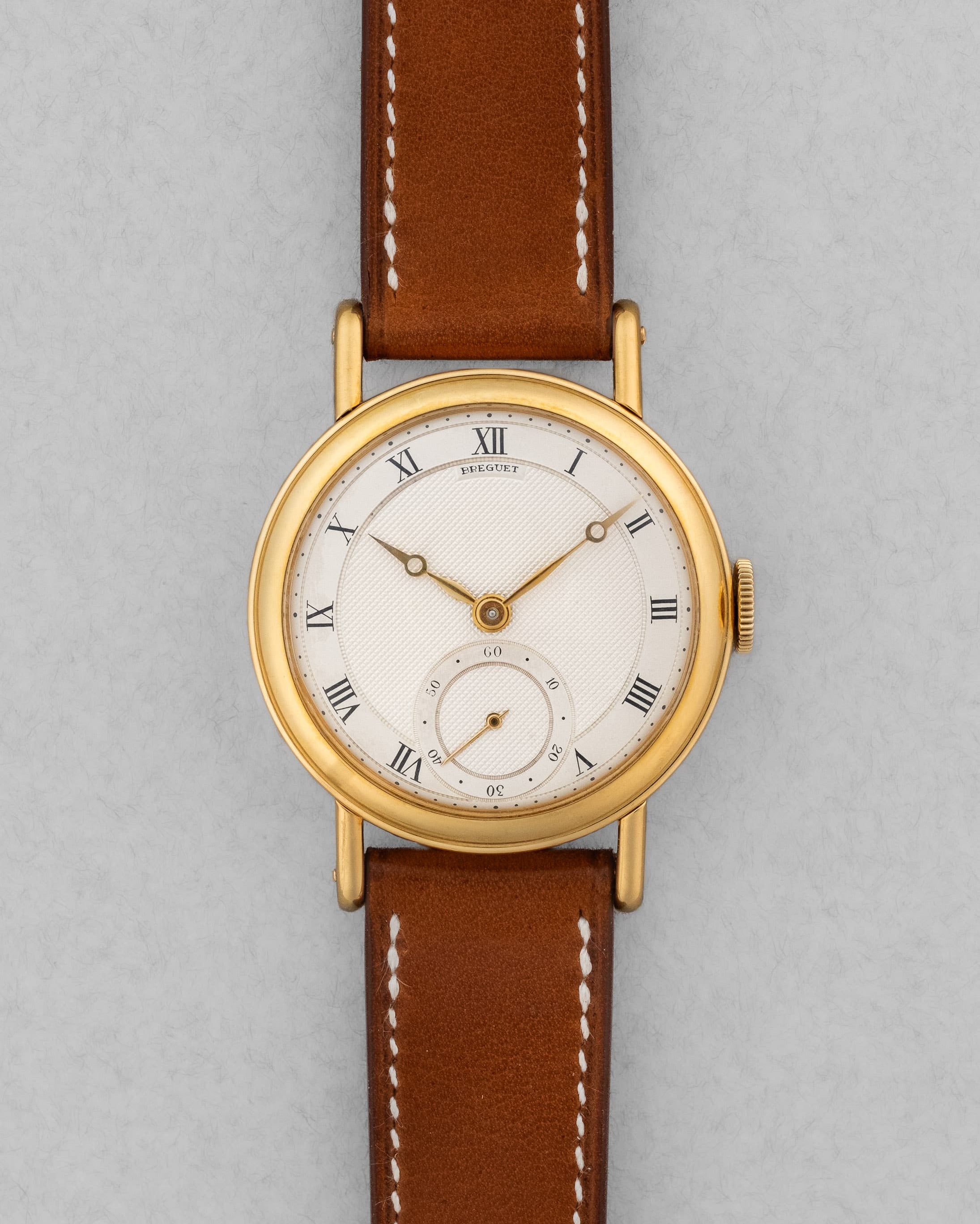8TCB Extraordinaire Breguet « Empire » en or jaune, vendue en 1957 - Front