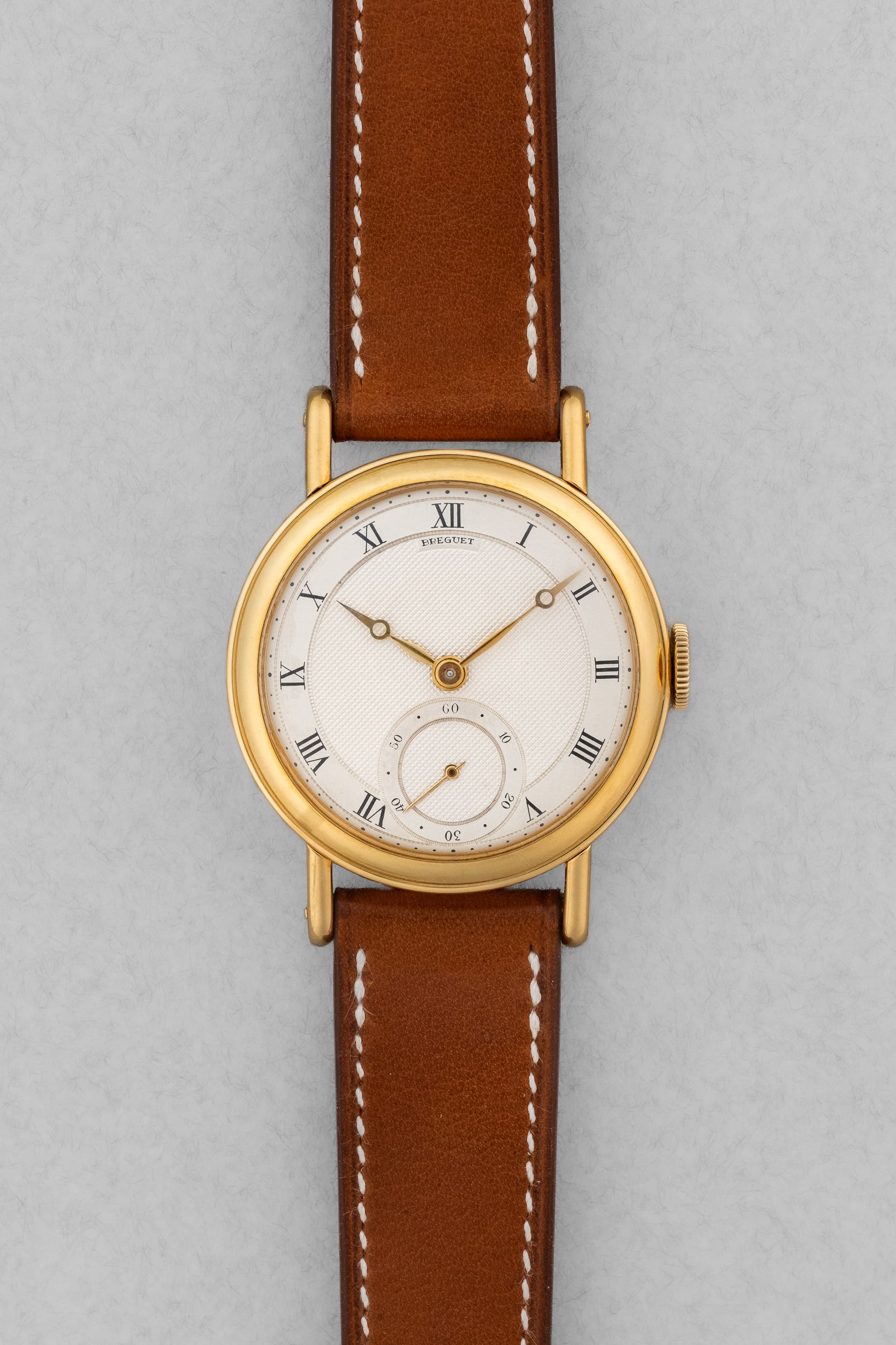 8TCB 非凡 Breguet「Empire」黃金腕錶,1957 年售出 - 正面
