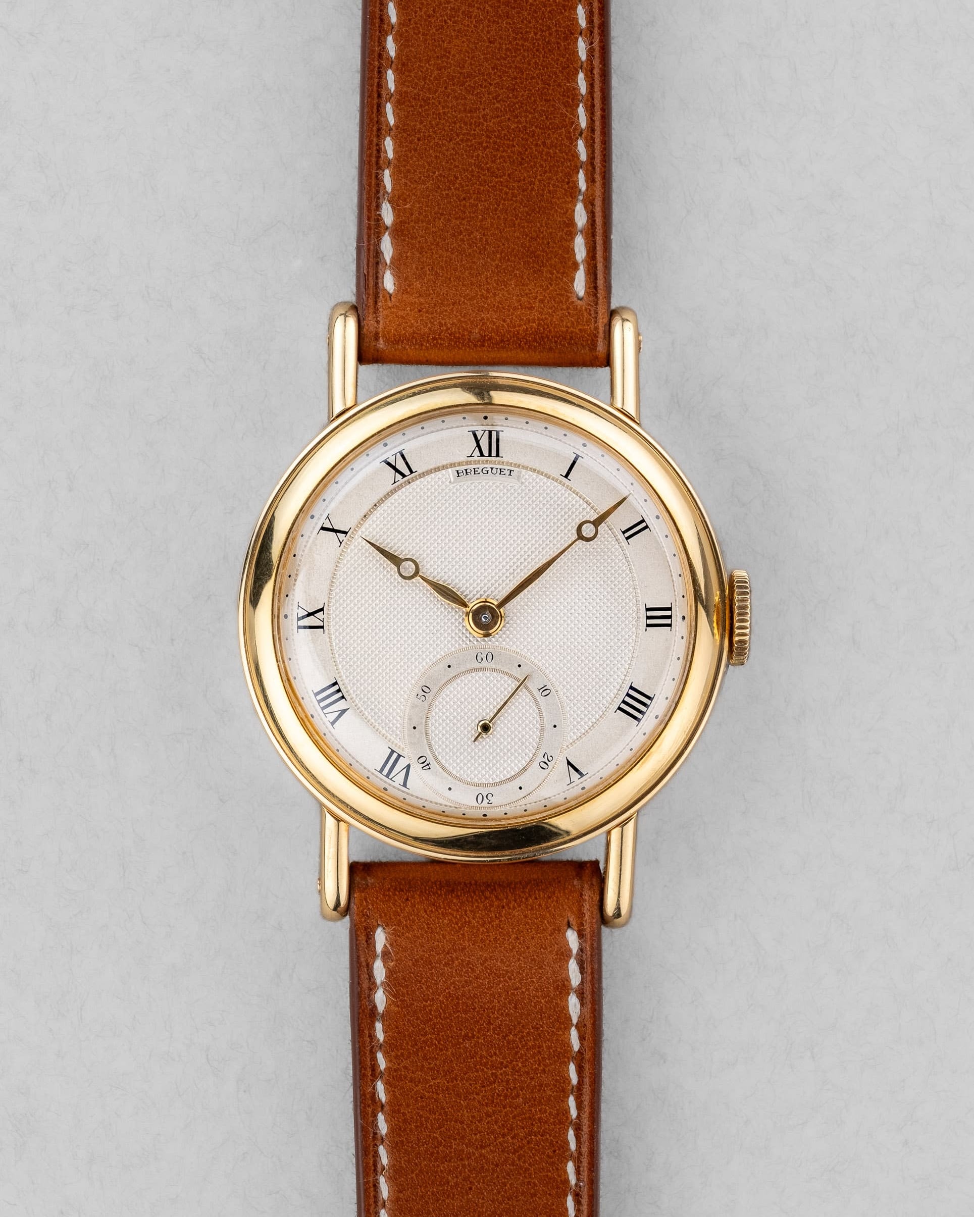 8TCB Extraordinaire Breguet « Empire » en or jaune, vendue en 1957 - Front
