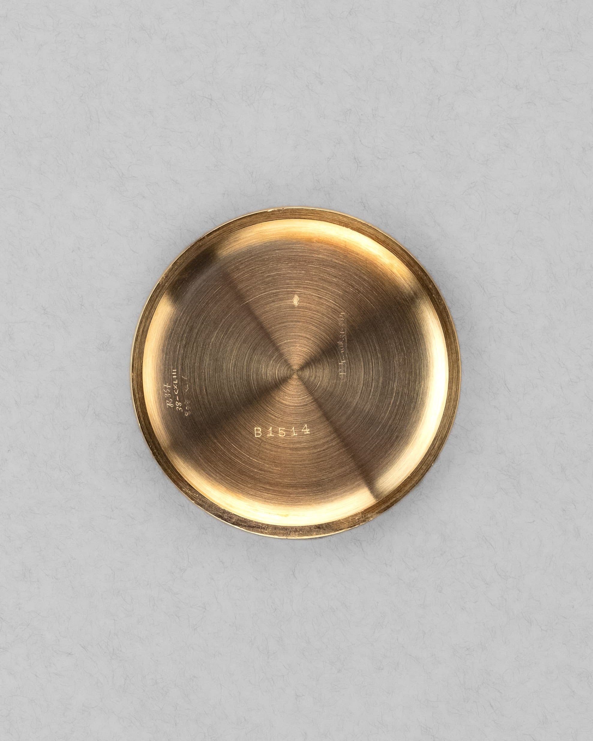 8TCB Extraordinaire Breguet « Empire » en or jaune, vendue en 1957 - Inside case back