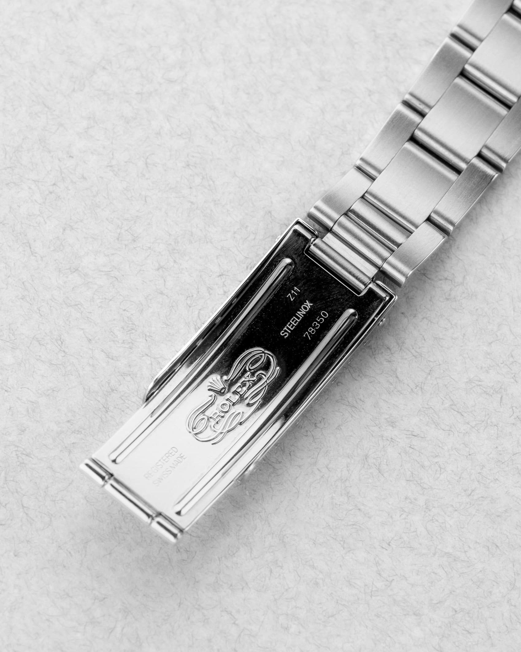 VN4D Rolex Oyster Perpetual 31 réf. 67480 de 1997-1998 – Cadran rose/saumon « Explorer 3-6-9 » - Buckle Inside