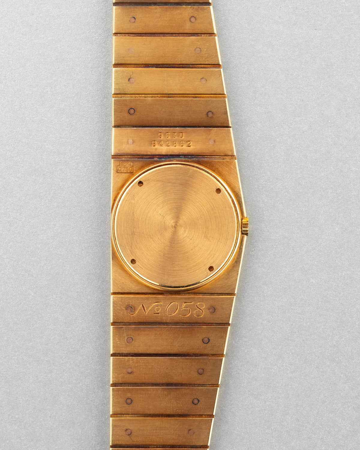 9F79 Exceptionnelle Rolex King Midas/Cellini en or jaune, réf. 9630, de 1963 – La 1ère MIDAS - Back