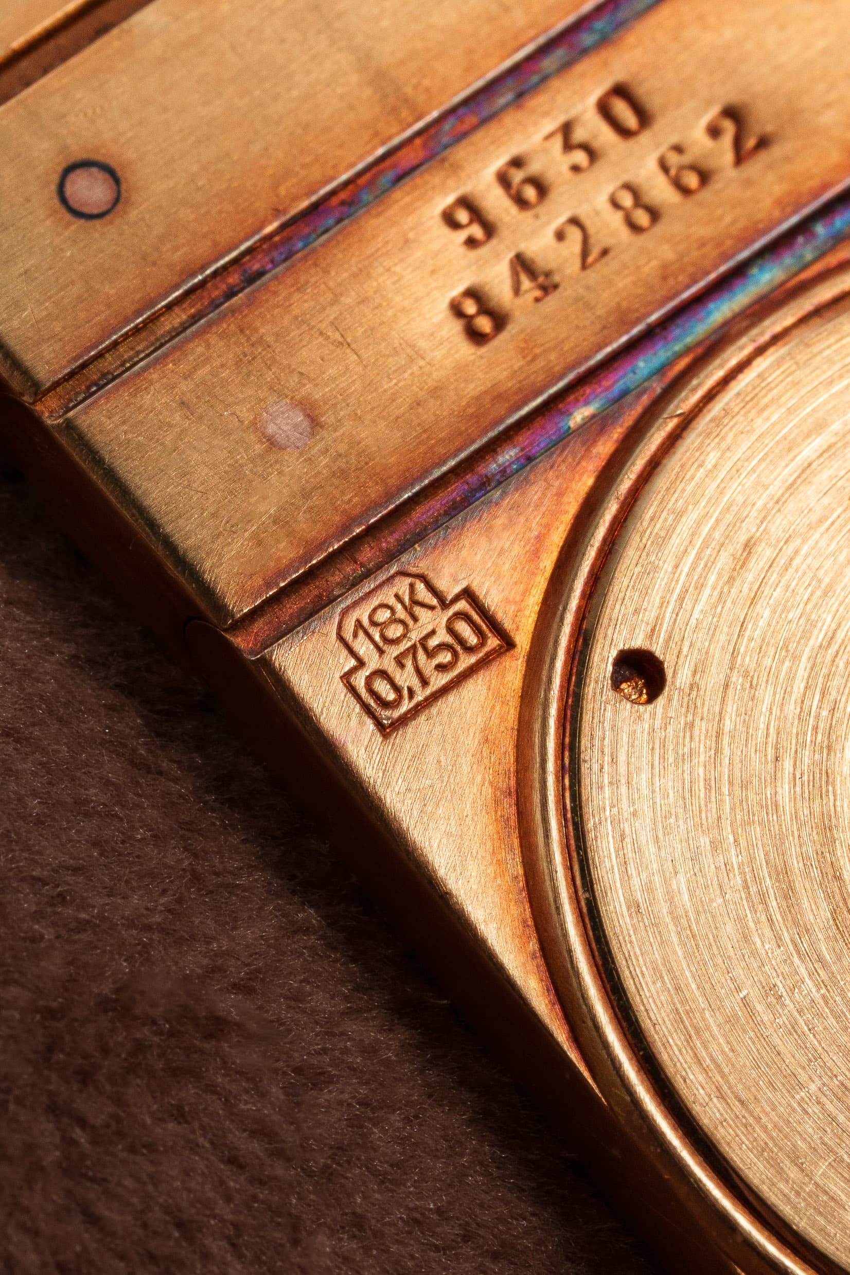 9F79 卓越したRolex King Midas/Cellini イエローゴールド製、ref. 9630、1963年 – 初代MIDAS - ホールマーク