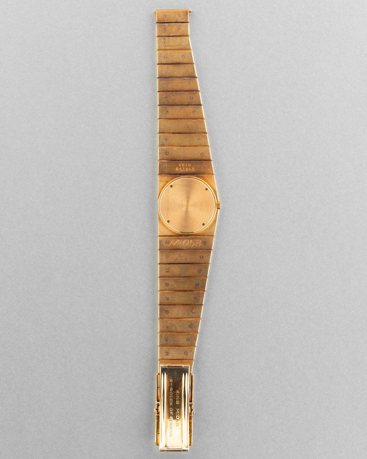 9F79 Exceptionnelle Rolex King Midas/Cellini en or jaune, réf. 9630, de 1963 – La 1ère MIDAS - Overview