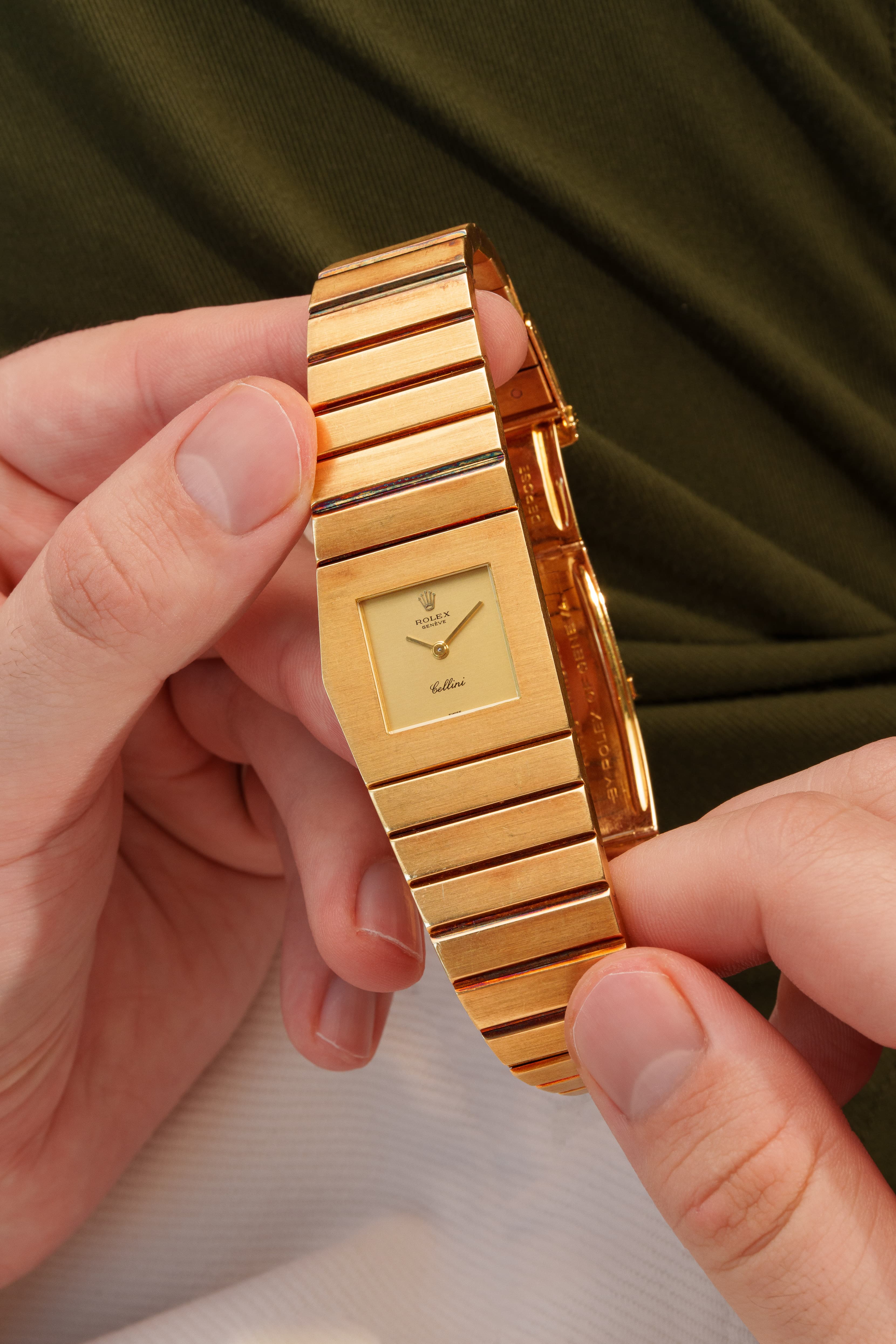 9F79 卓越したRolex King Midas/Cellini イエローゴールド製、ref. 9630、1963年 – 初代MIDAS - 全体