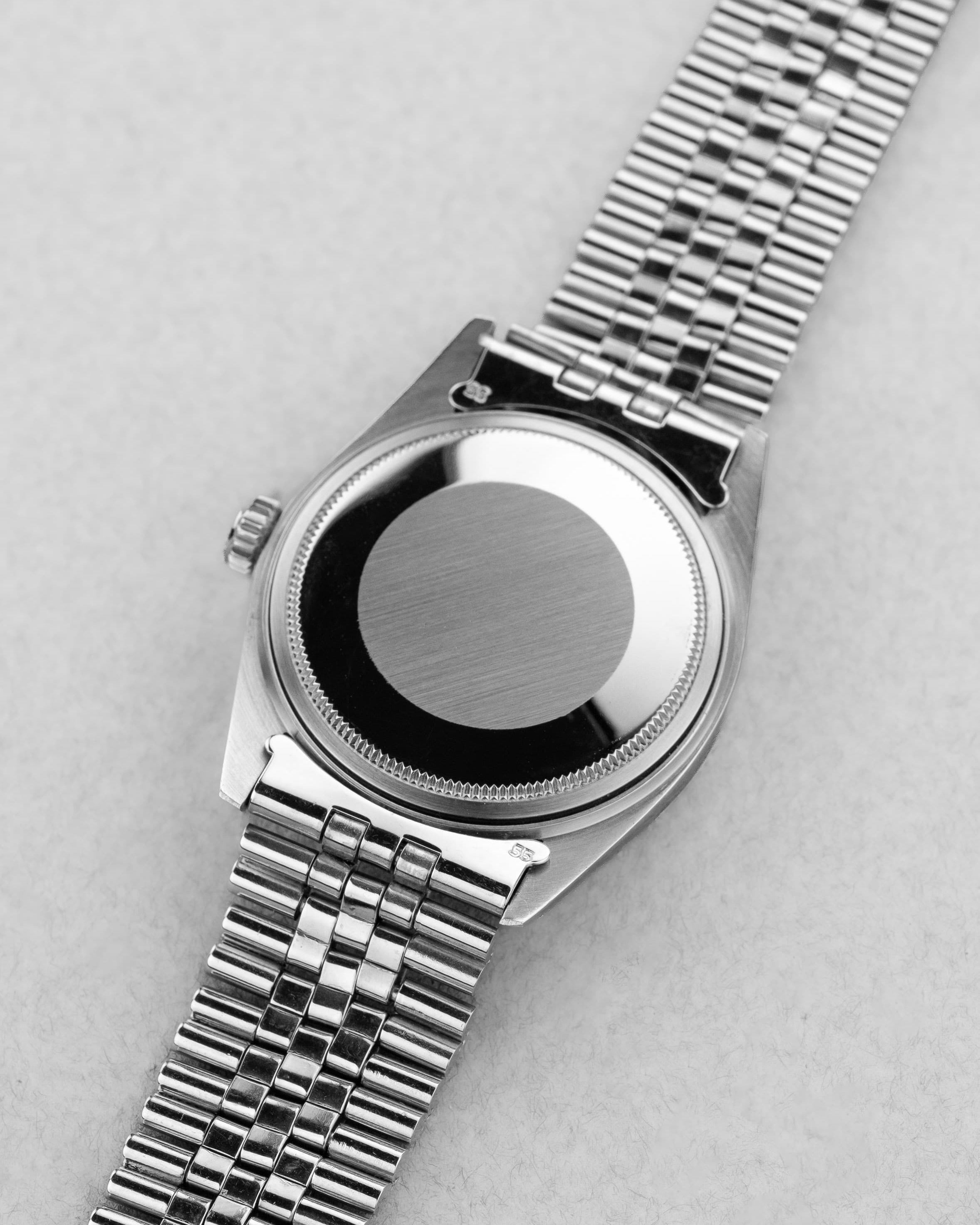 ADZN Rolex Datejust Ref. 1600 in Stahl von 1975 – „Silver“-Zifferblatt - Rückseite