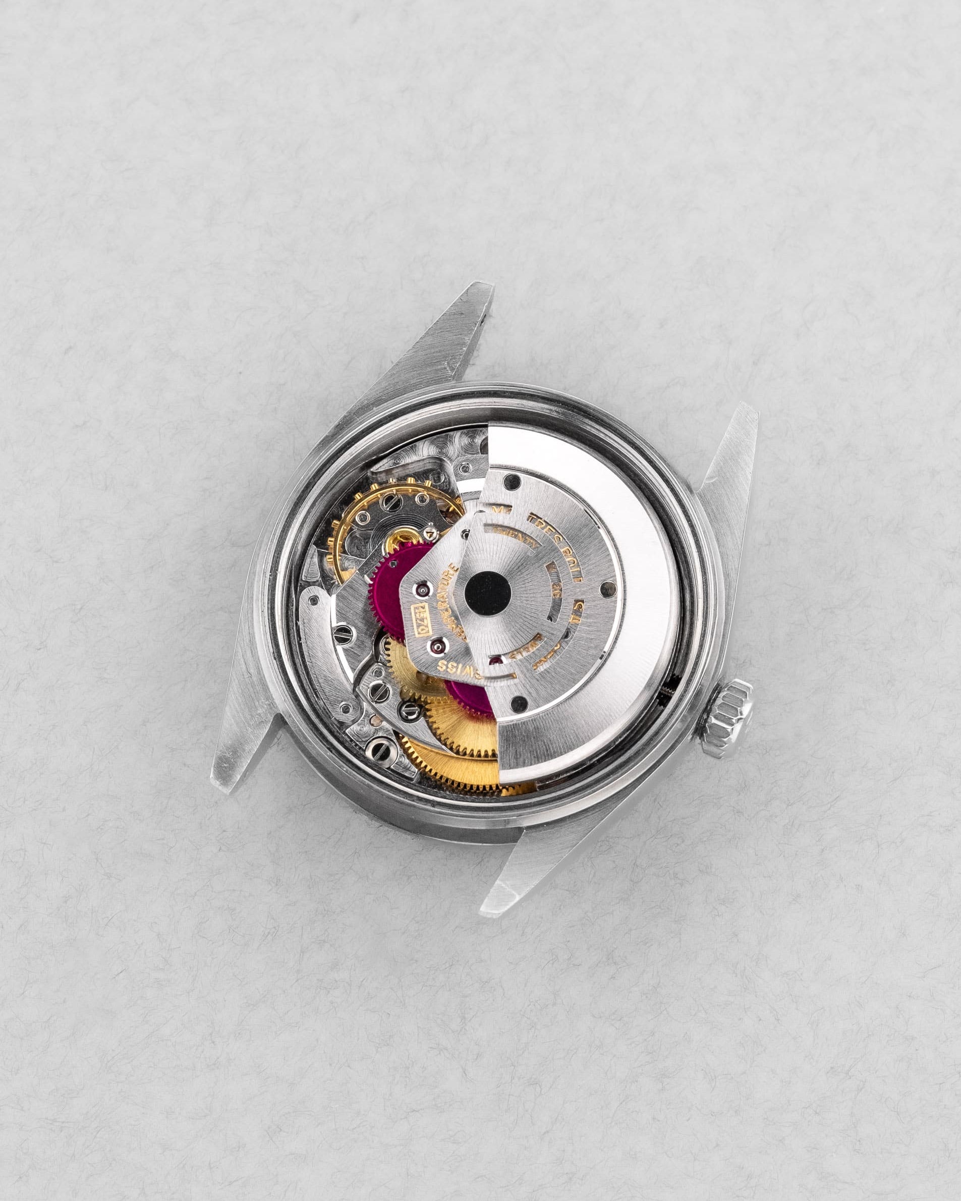 ADZN Rolex Datejust Ref. 1600 in Stahl von 1975 – „Silver“-Zifferblatt - Uhrwerk