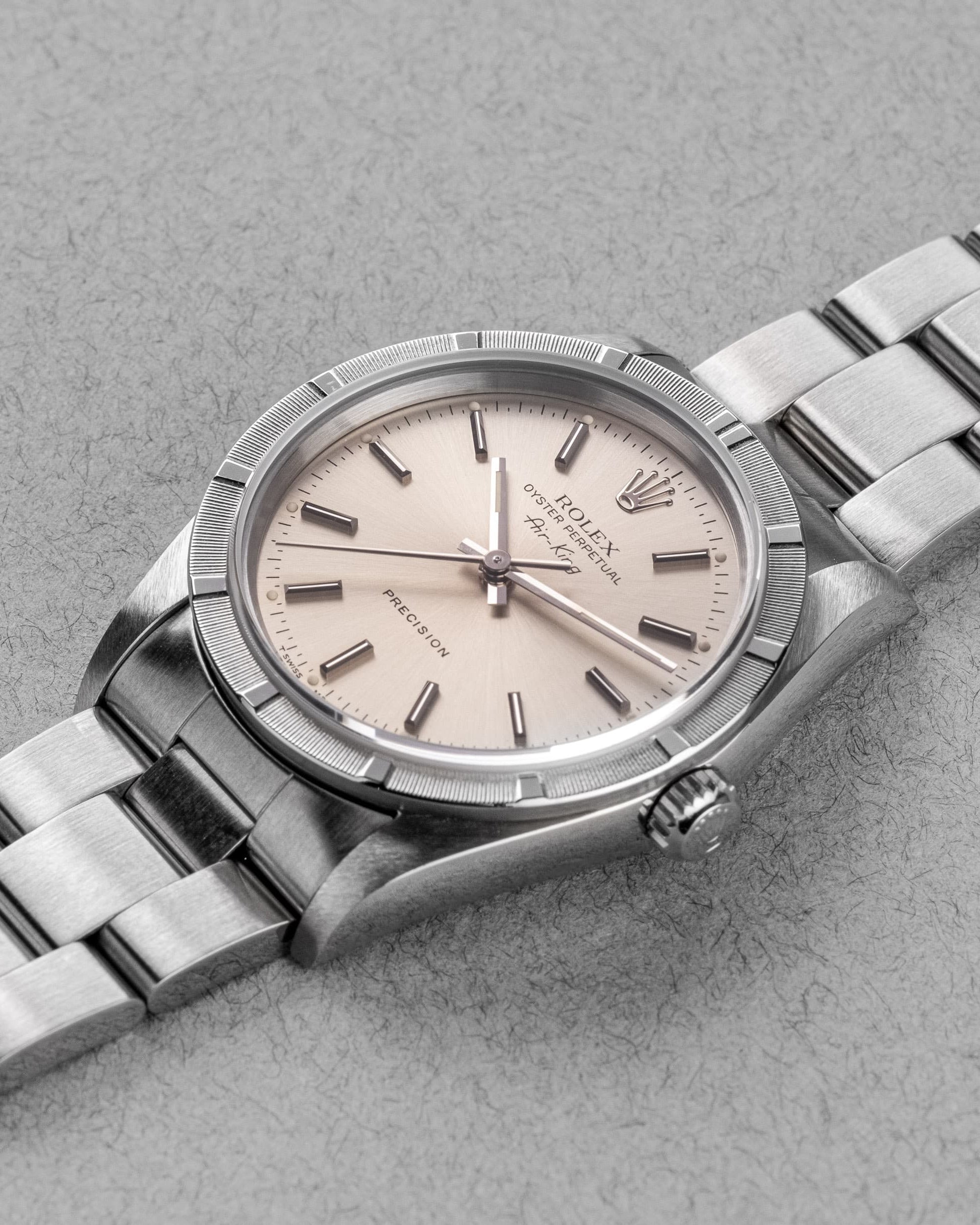 AGPK Rolex Air-King 14010 de 1995 - Three Quarters