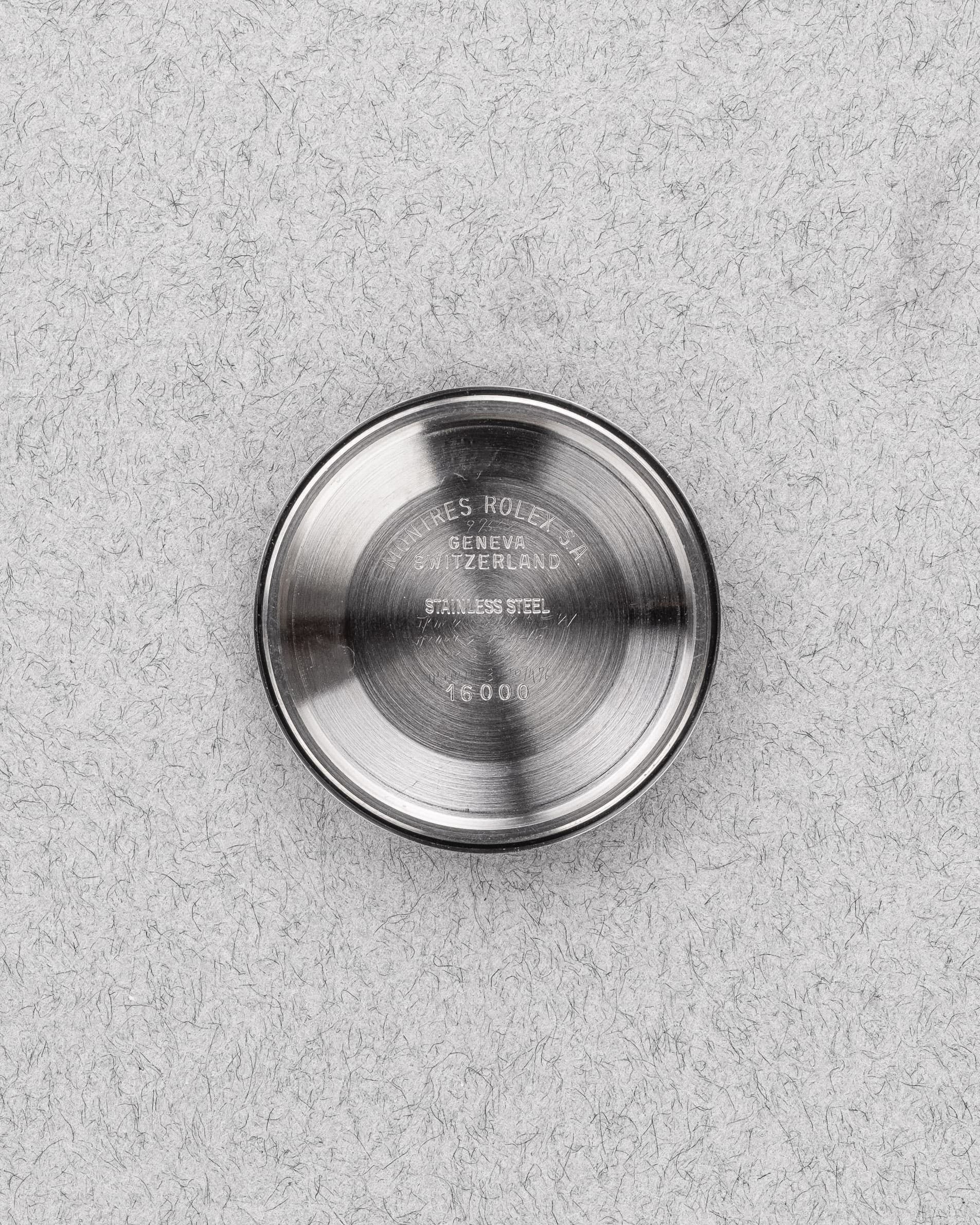 AT4P Rolex Datejust 1603 « Sigma » Silver de 1975 - Inside case back