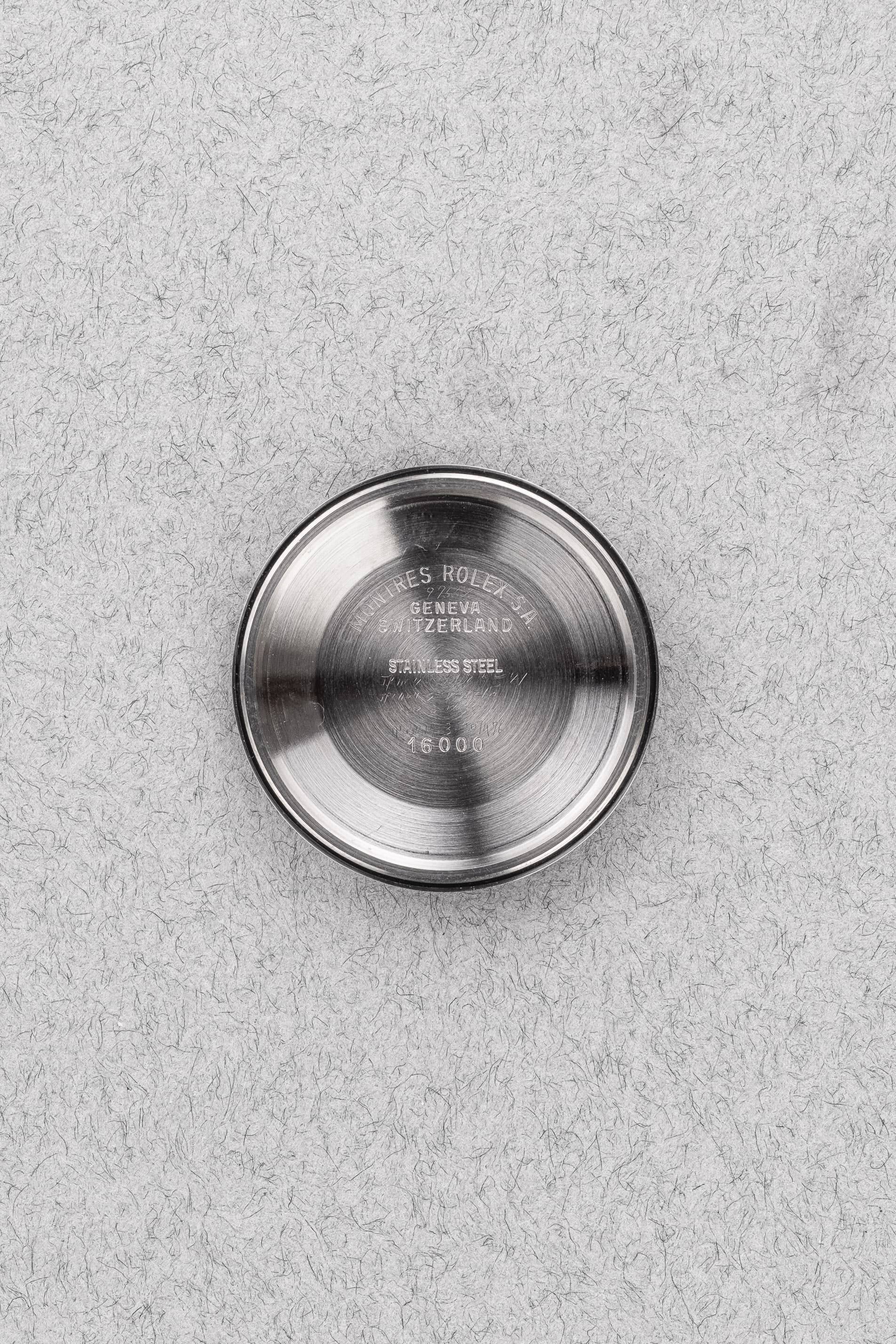 AT4P Rolex Datejust 1603 « Sigma » Silver de 1975 - Inside case back