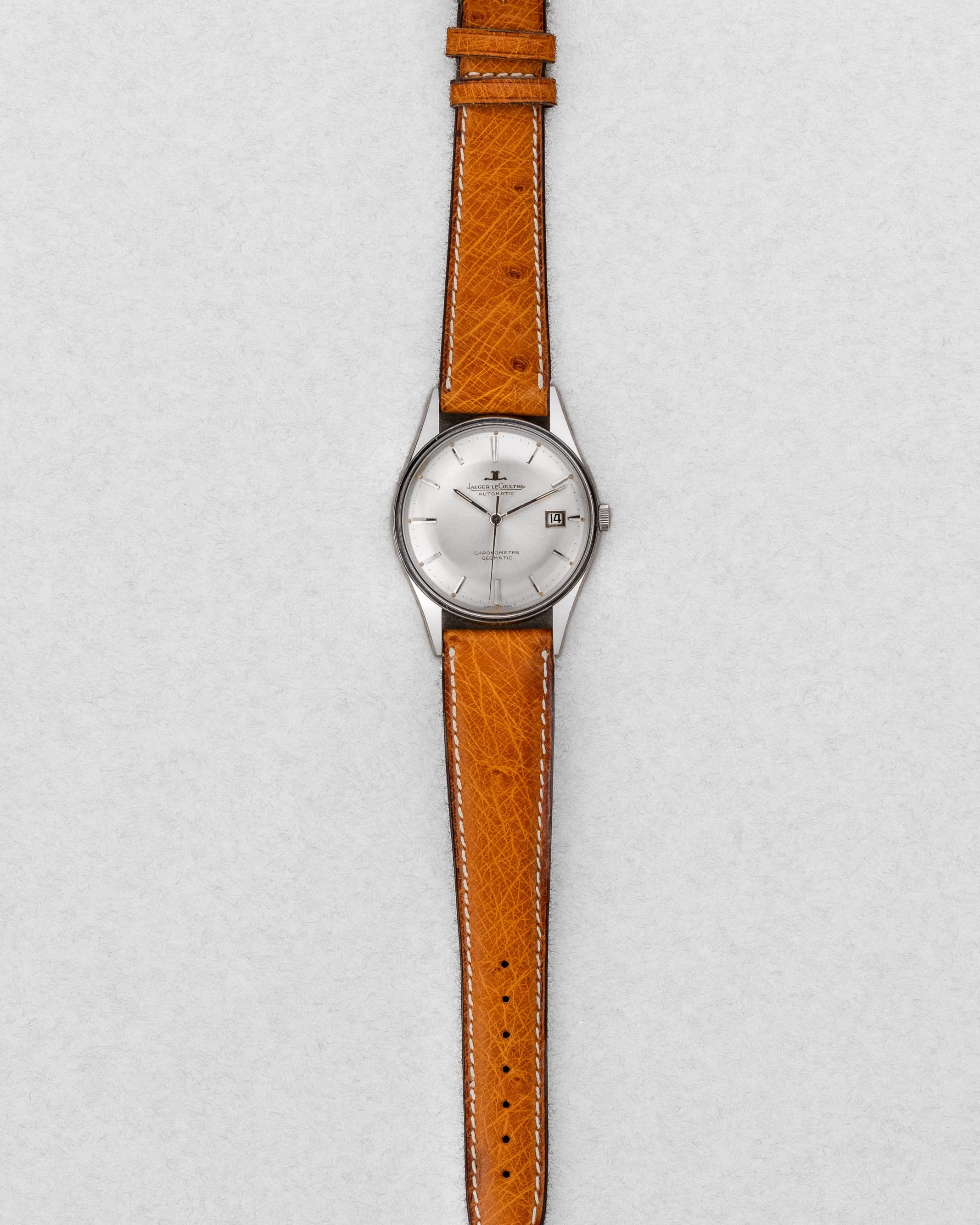 AY2Y-Dw Exceptionnelle Jaeger-LeCoultre Chronomètre Geomatic E399 en acier, circa 1962 – Jamais polie - Overview