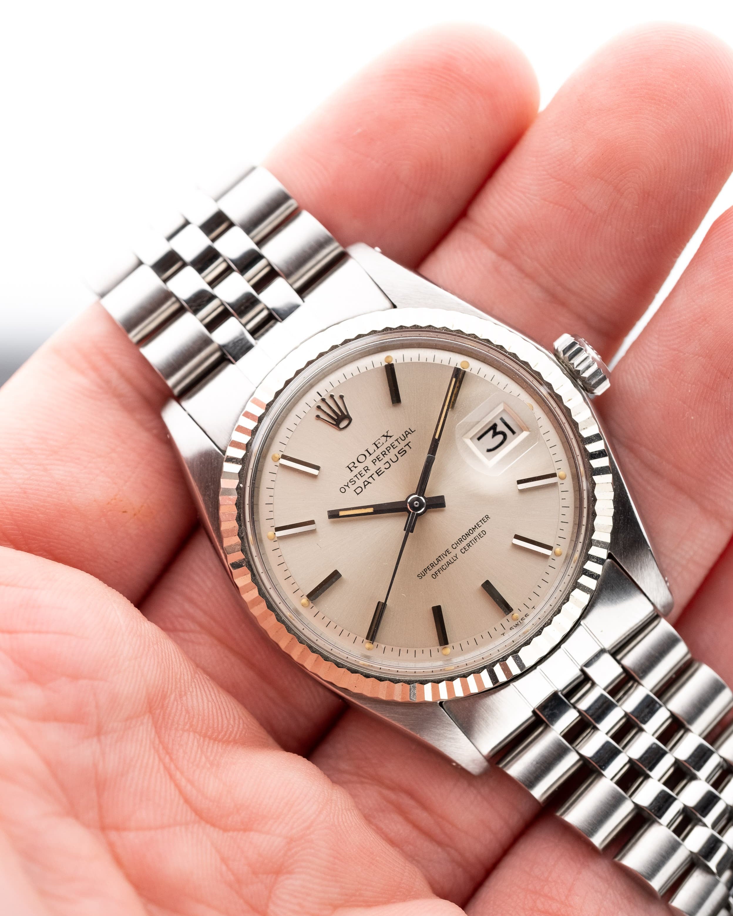 B8SG Rolex Datejust 1601 de 1971 – Superbe et Full Set - Overview