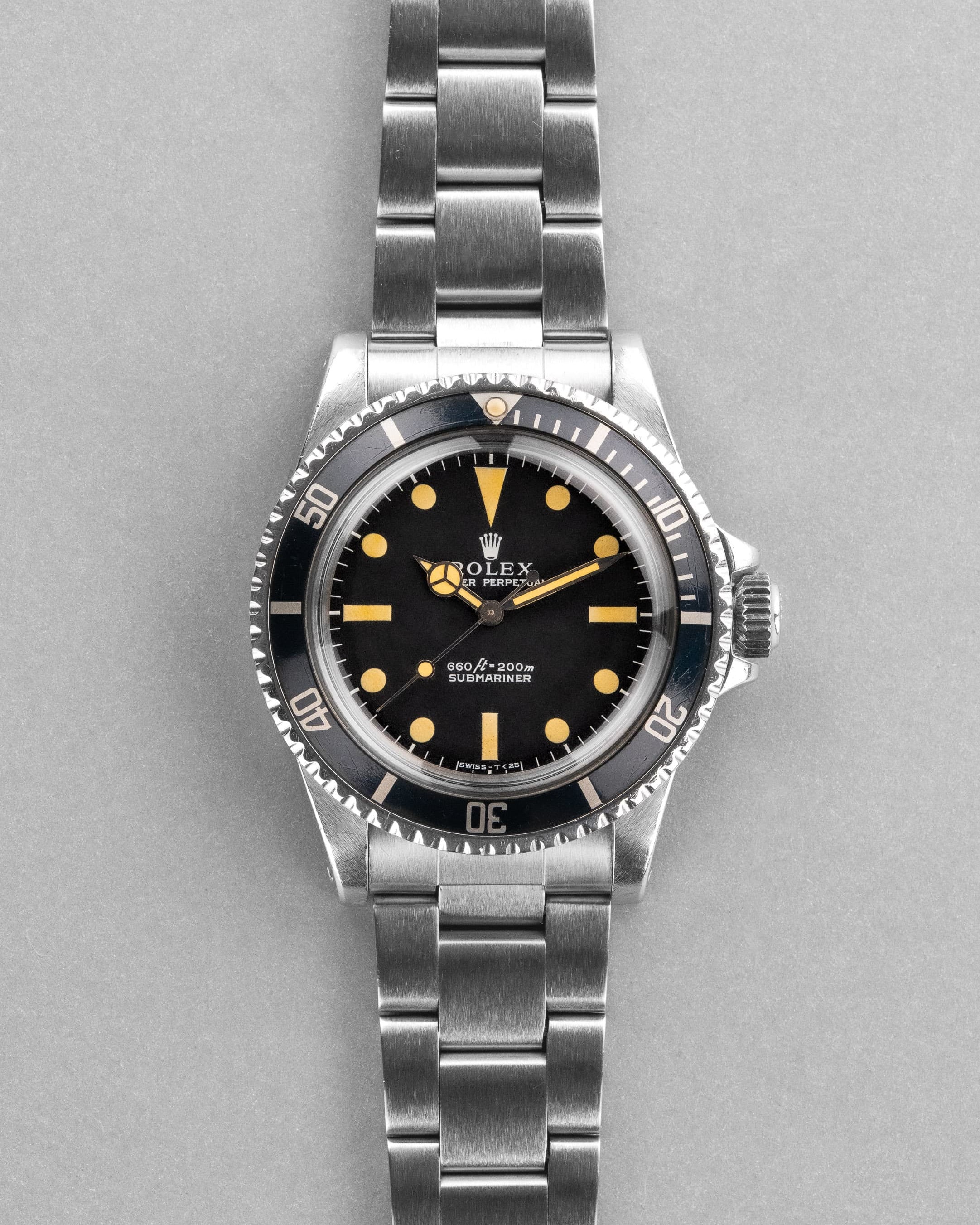 BFAV Rolex Submariner ref. 5513 «Non Serif Dial» del 1977-1978 - Fronte