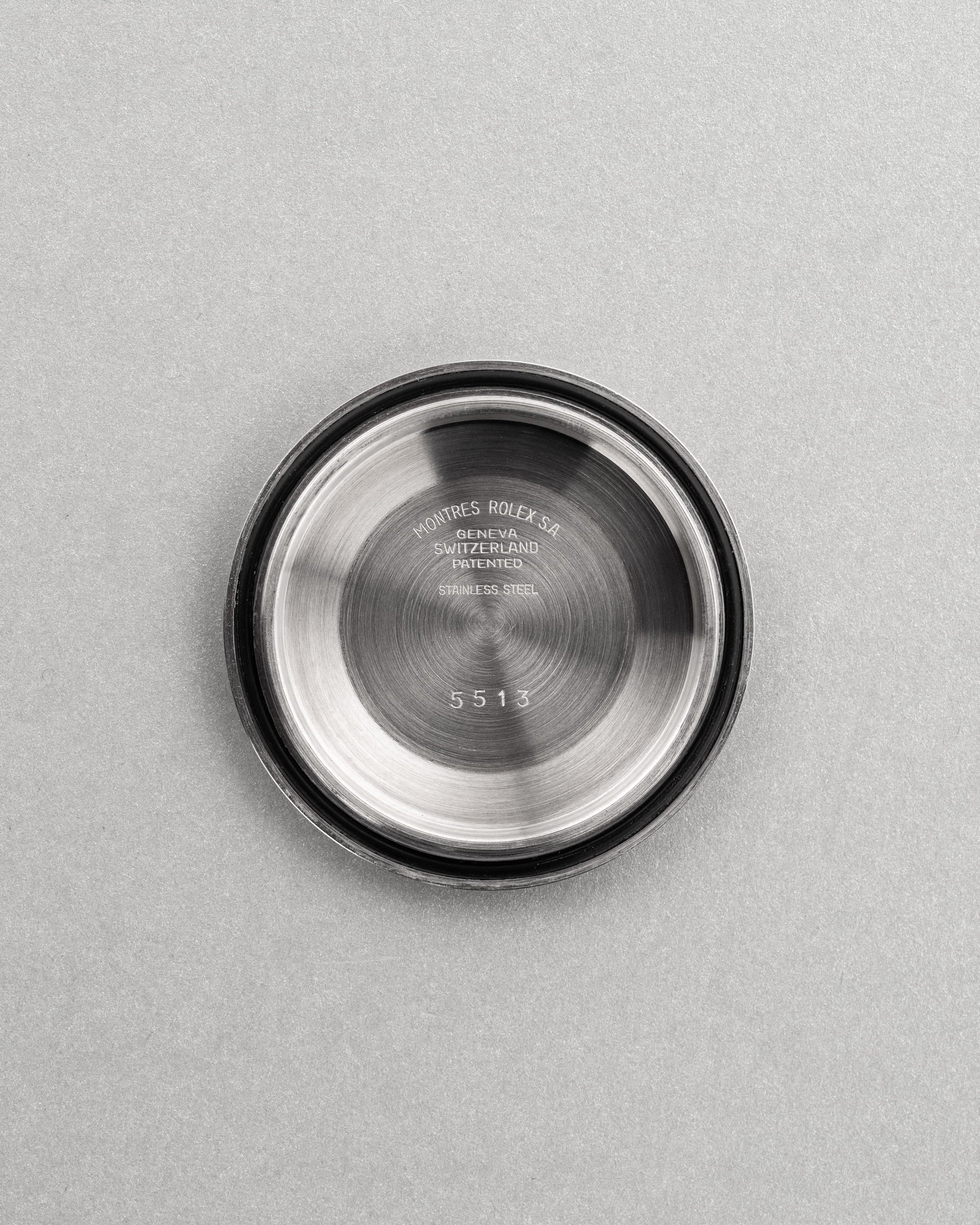 BFAV Rolex Submariner ref. 5513 «Non Serif Dial» del 1977-1978 - Interno fondello