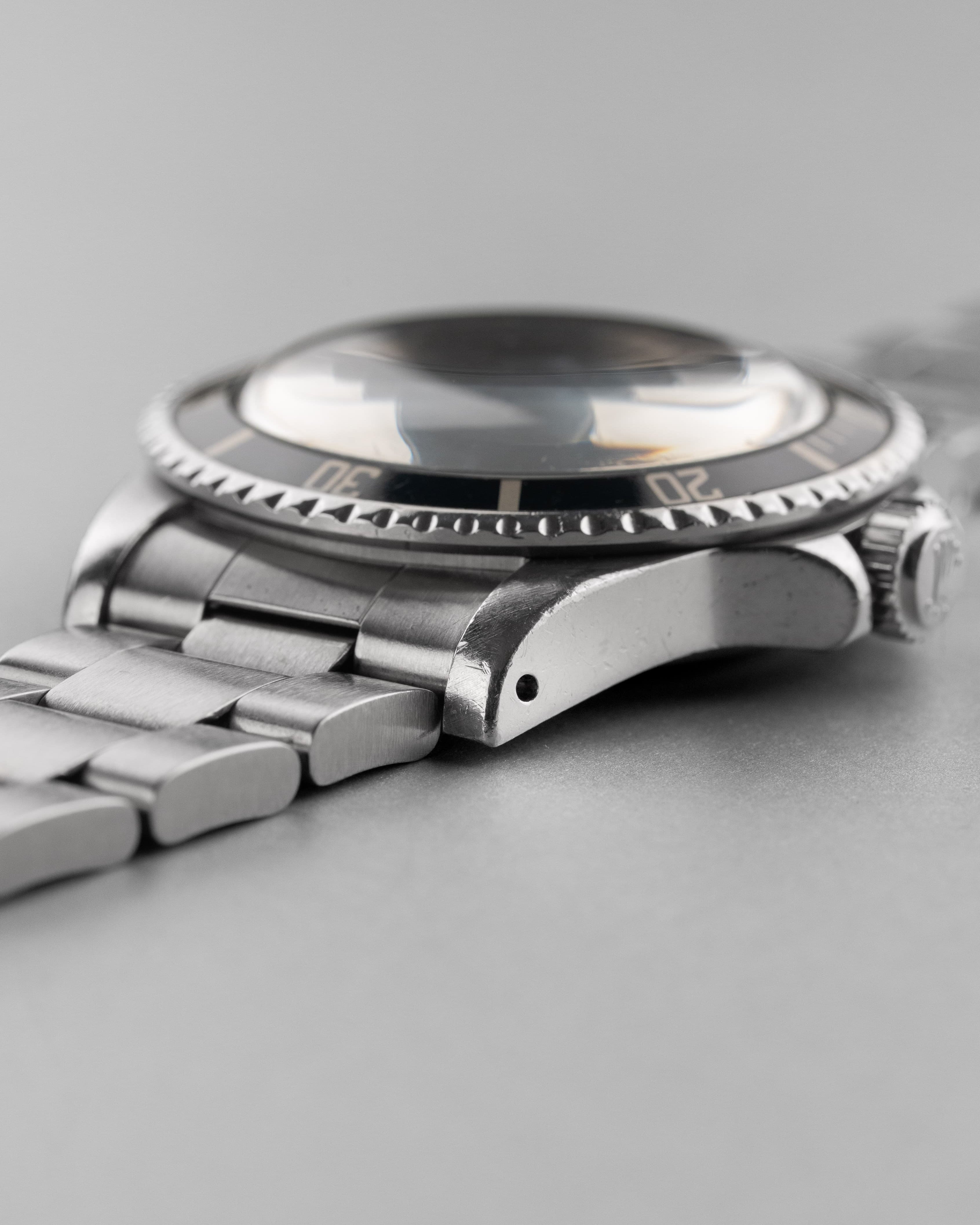 BFAV Rolex Submariner ref. 5513 «Non Serif Dial» del 1977-1978 - Lato destro